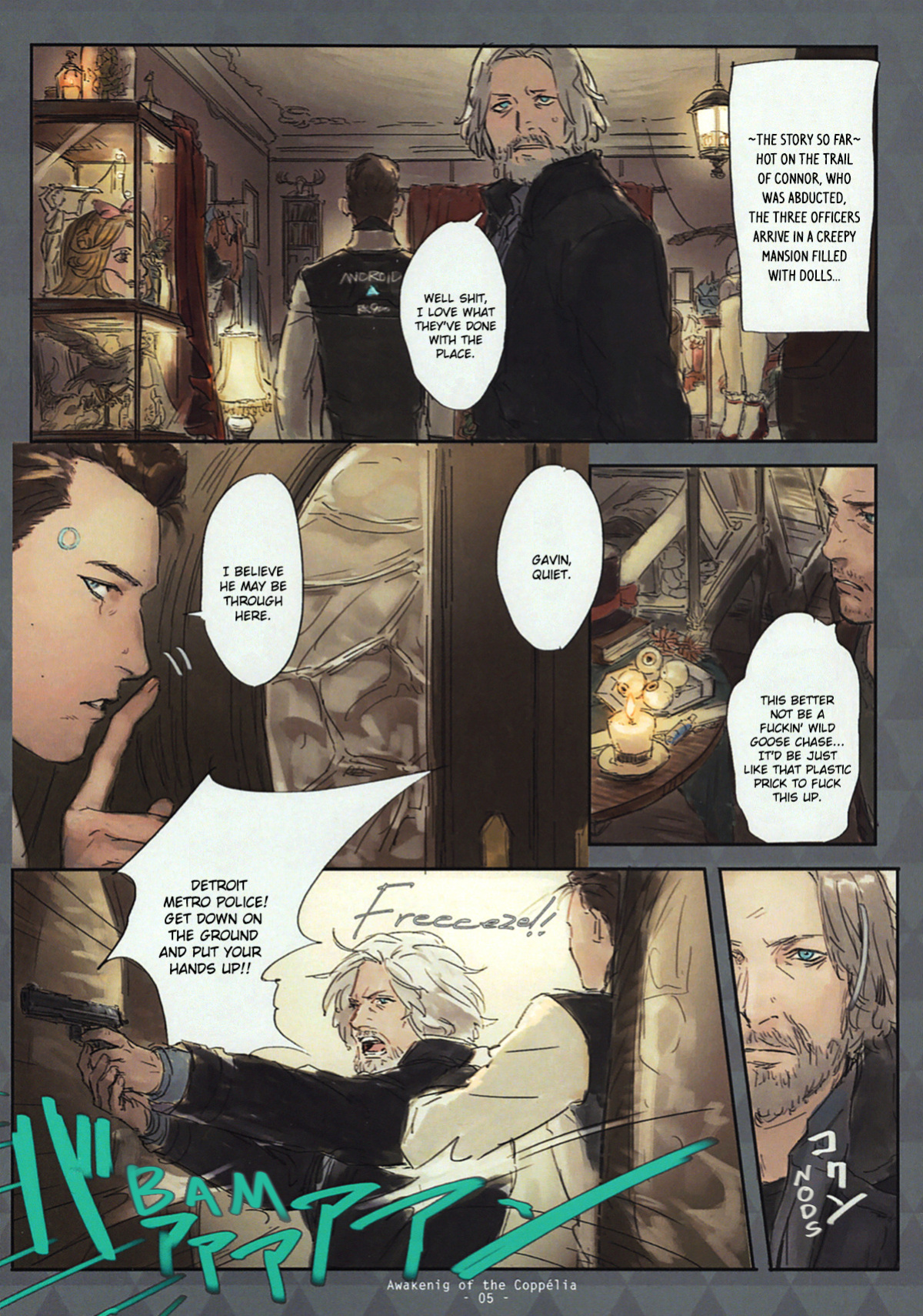 [vegetable] Awakening of Copper (Detroit Become Human)