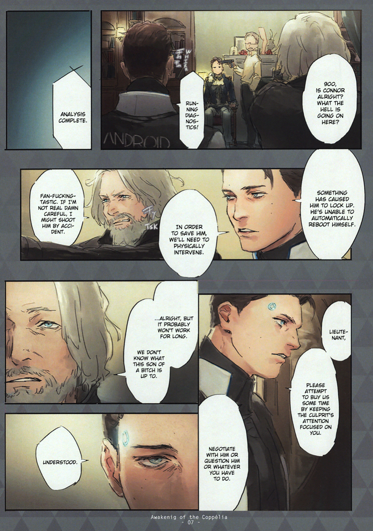 [vegetable] Awakening of Copper (Detroit Become Human)