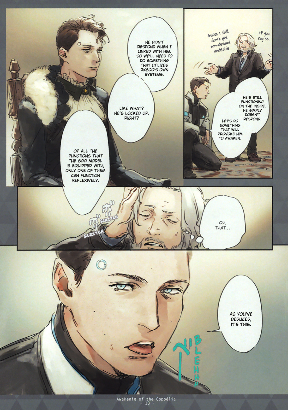 [vegetable] Awakening of Copper (Detroit Become Human)