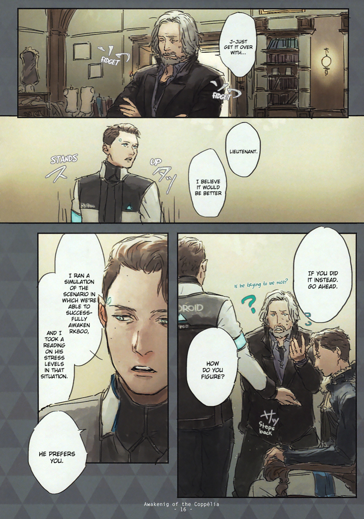 [vegetable] Awakening of Copper (Detroit Become Human)