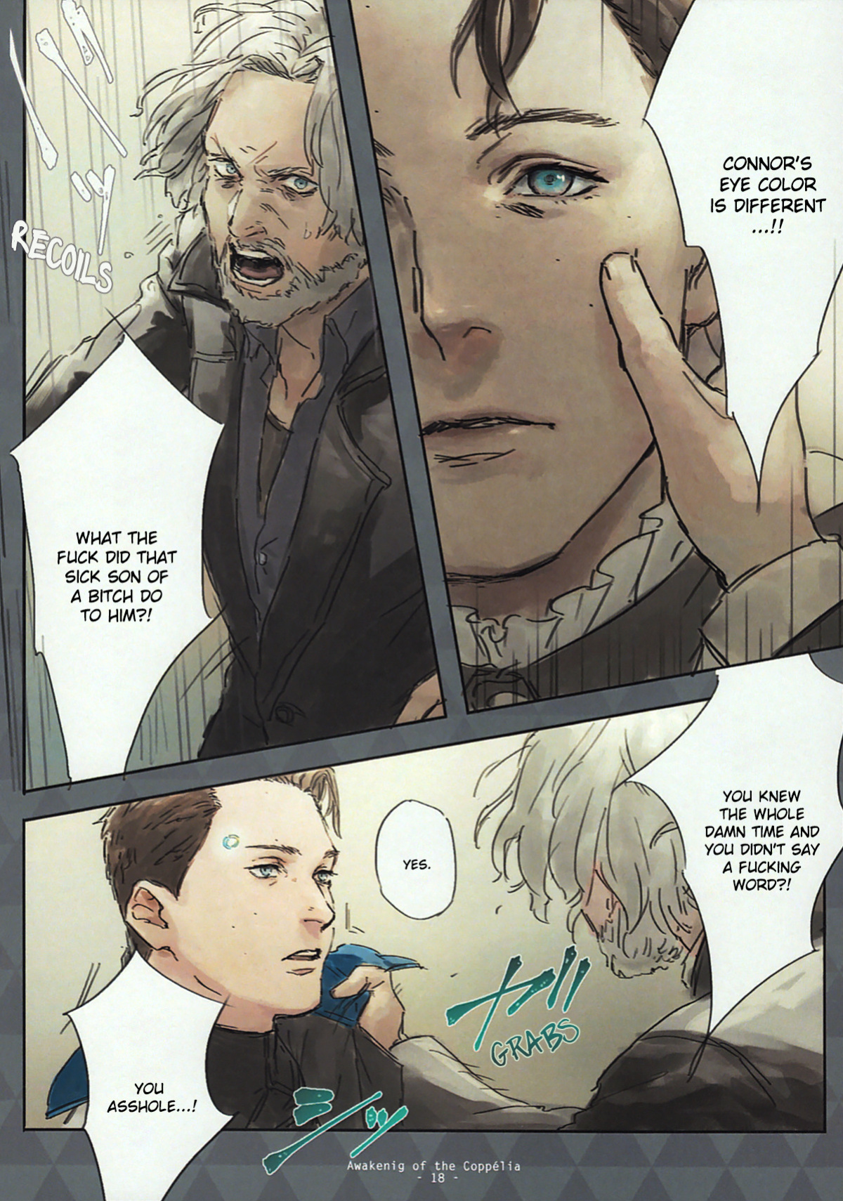 [vegetable] Awakening of Copper (Detroit Become Human)