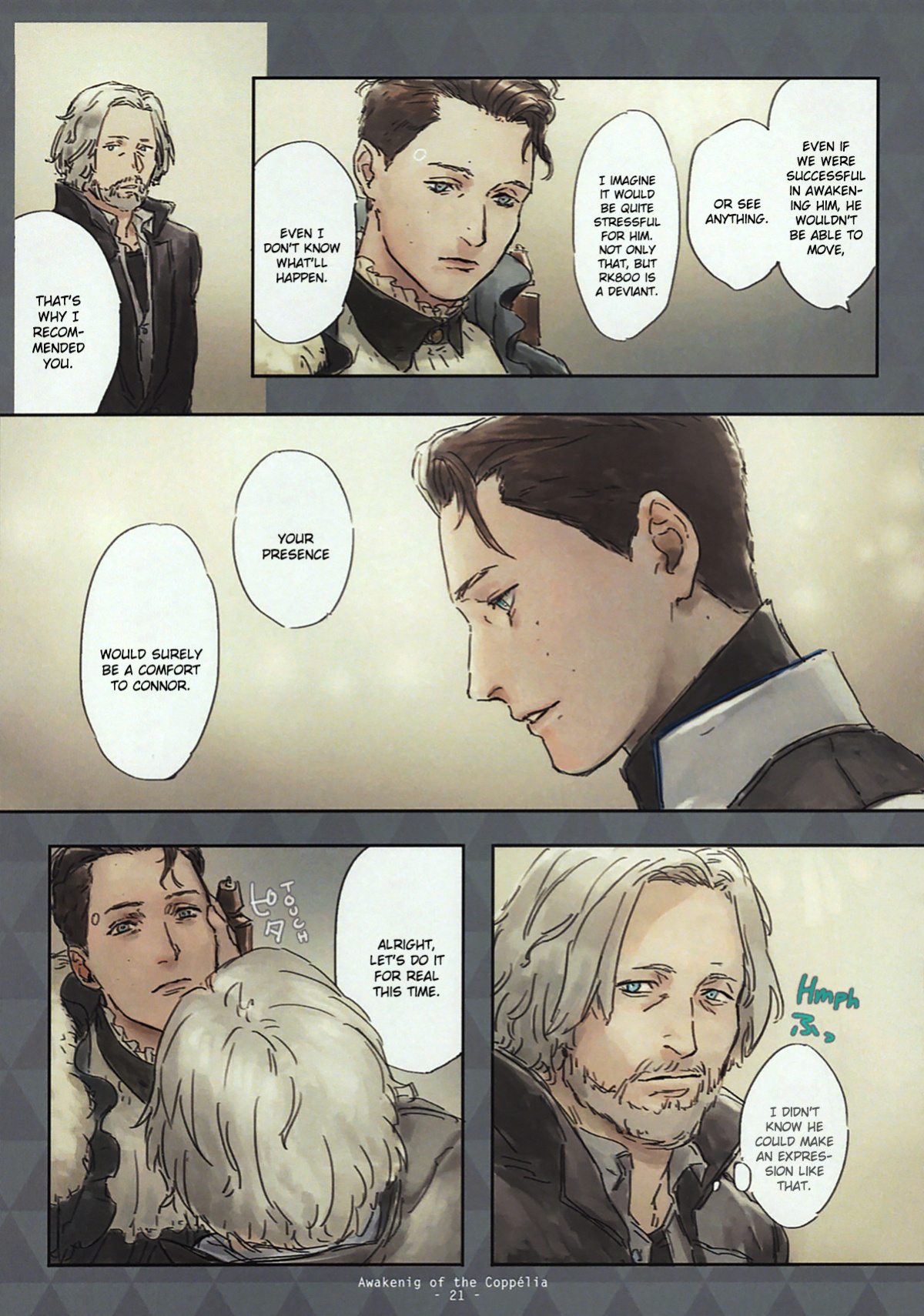 [vegetable] Awakening of Copper (Detroit Become Human)
