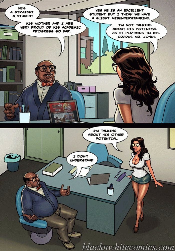 Detention [BlackNWhiteComics] - 2