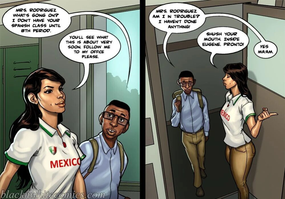 Detention [BlackNWhiteComics] - 2