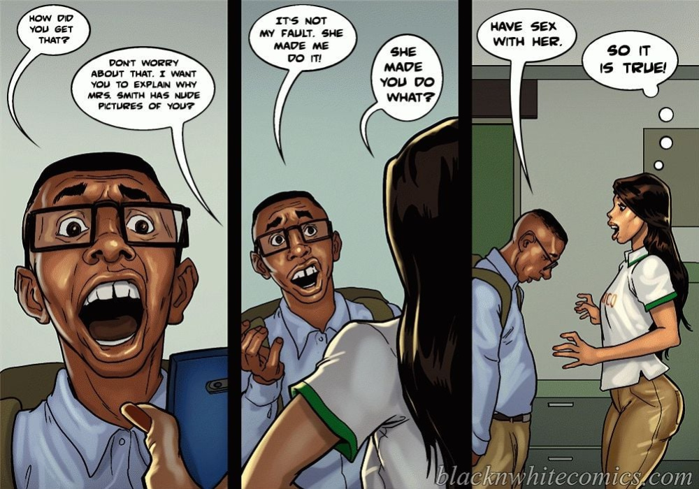 Detention [BlackNWhiteComics] - 2