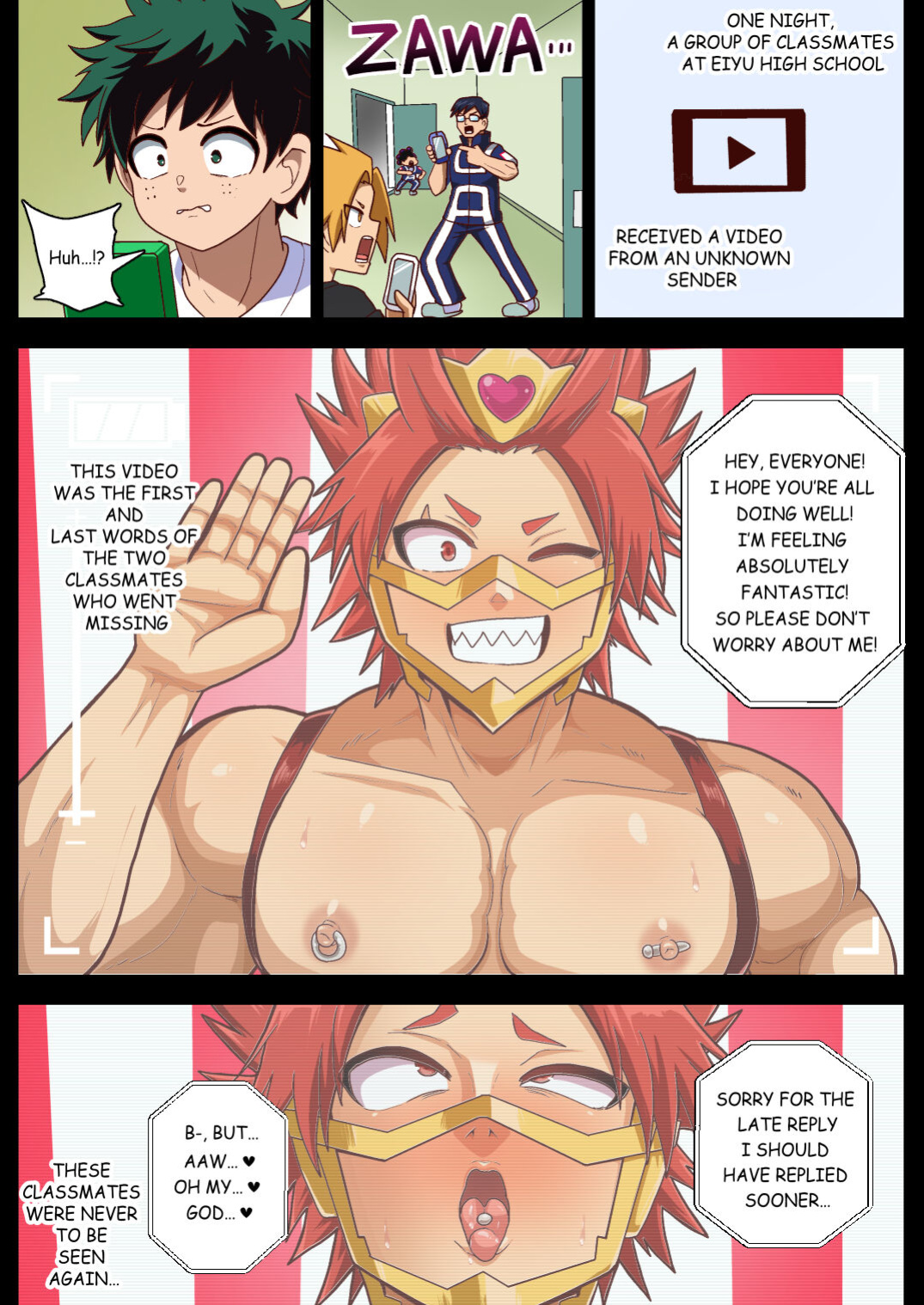 [Akuochisukii Kyoushitsu (Akuochisukii Sensei)] Oji-san no Love Game (Boku no Hero Academia)