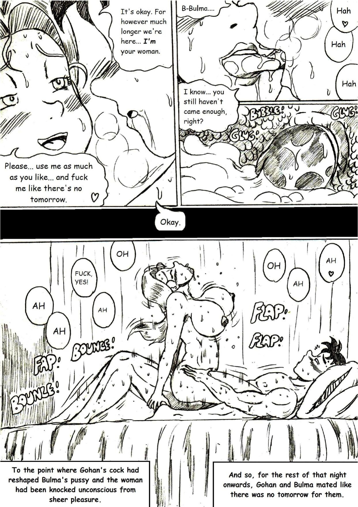 [TheWriteFiction] A Potential Affair (Dragon Ball Z)