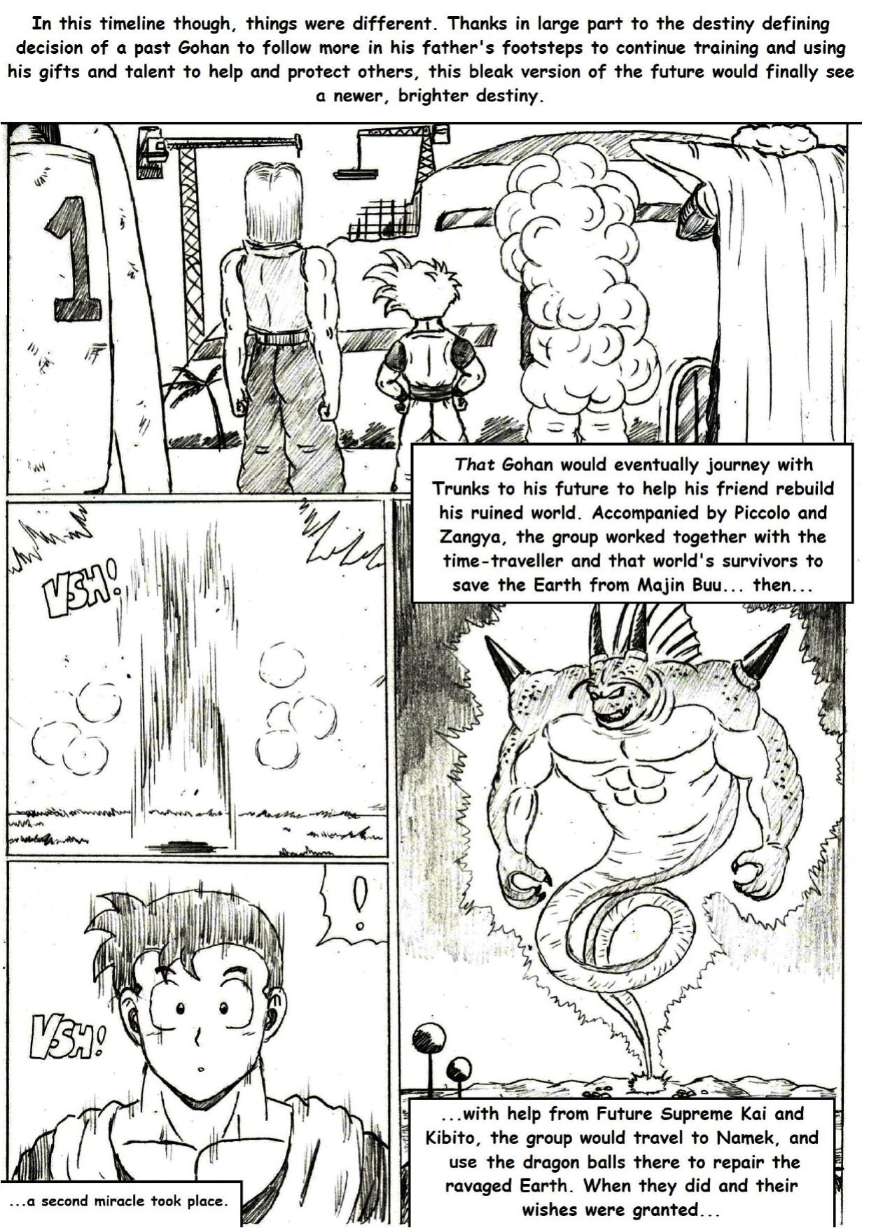 [TheWriteFiction] A Potential Affair (Dragon Ball Z)