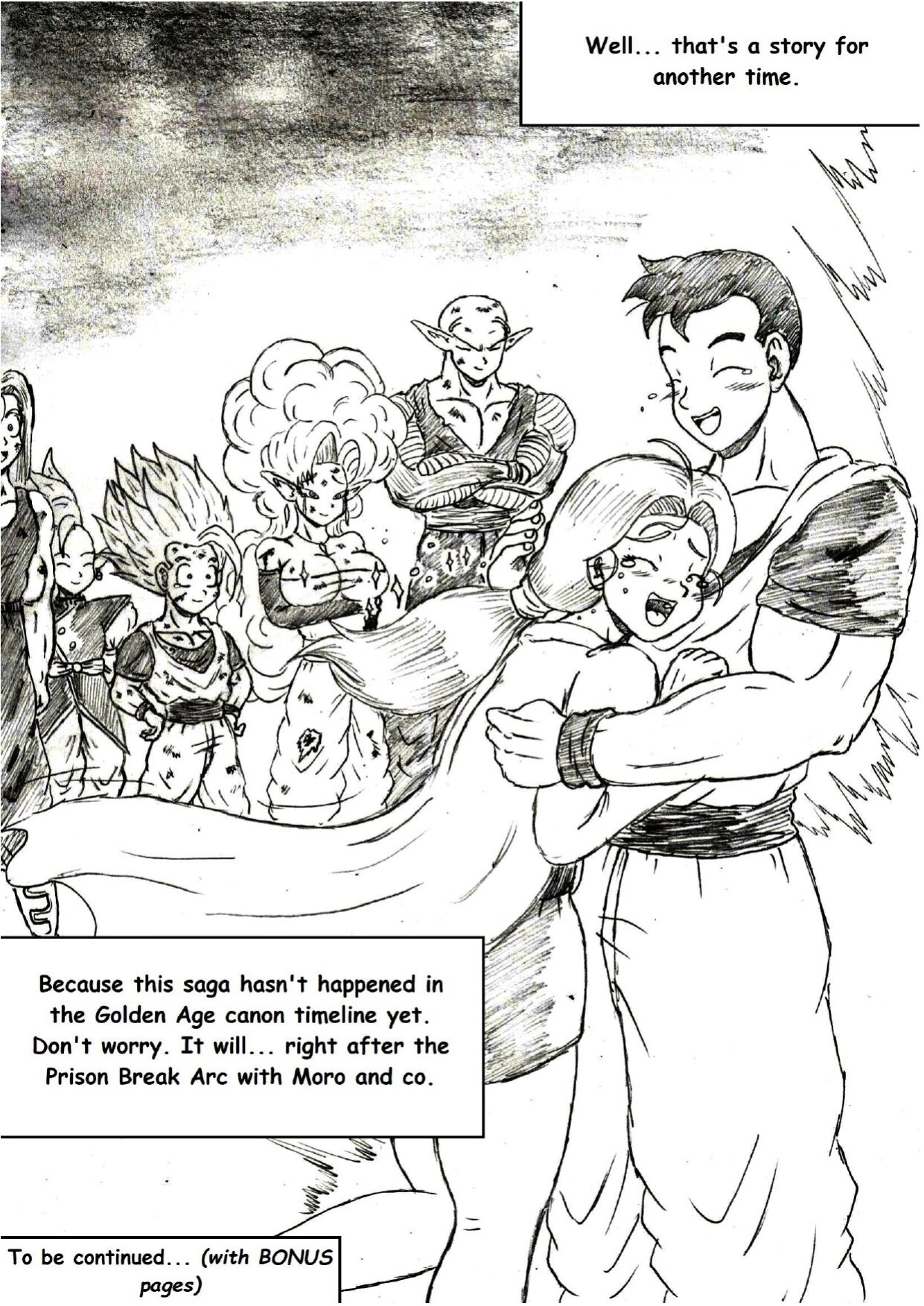 [TheWriteFiction] A Potential Affair (Dragon Ball Z)