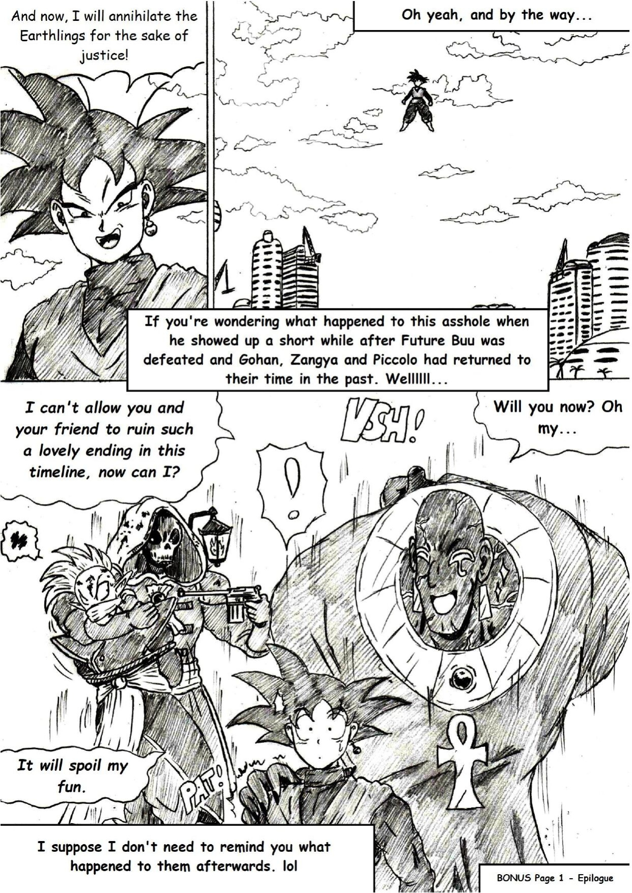 [TheWriteFiction] A Potential Affair (Dragon Ball Z)
