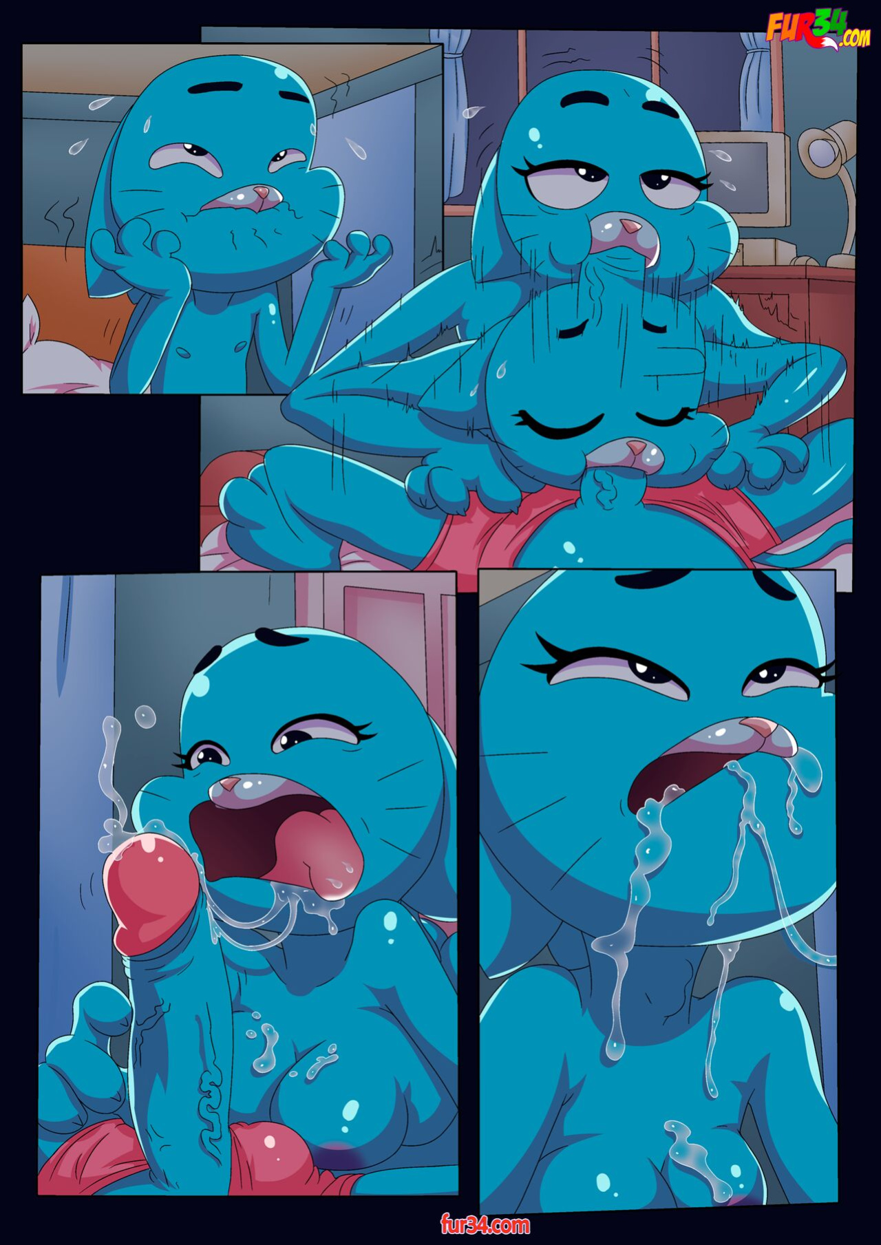 [Palcomix][Fur34] - Taboo Desires (The Amazing World Of Gumball)