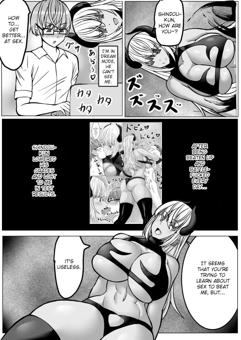 [Tetsunohiji] Mesu danshi sessen no sue ni haiboku | Young boy loses after a close combat