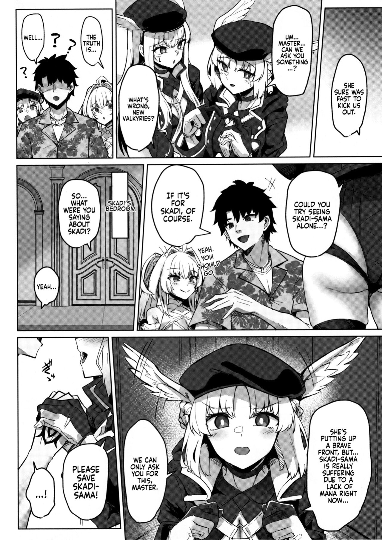 (C102) [Tiusan Kingdom (Kazamitiu)] Chaldea Midsummer Vacation. Marrying and Mana Transferring with Bride Skadi (Fate/Grand Order) [Coffedrug]