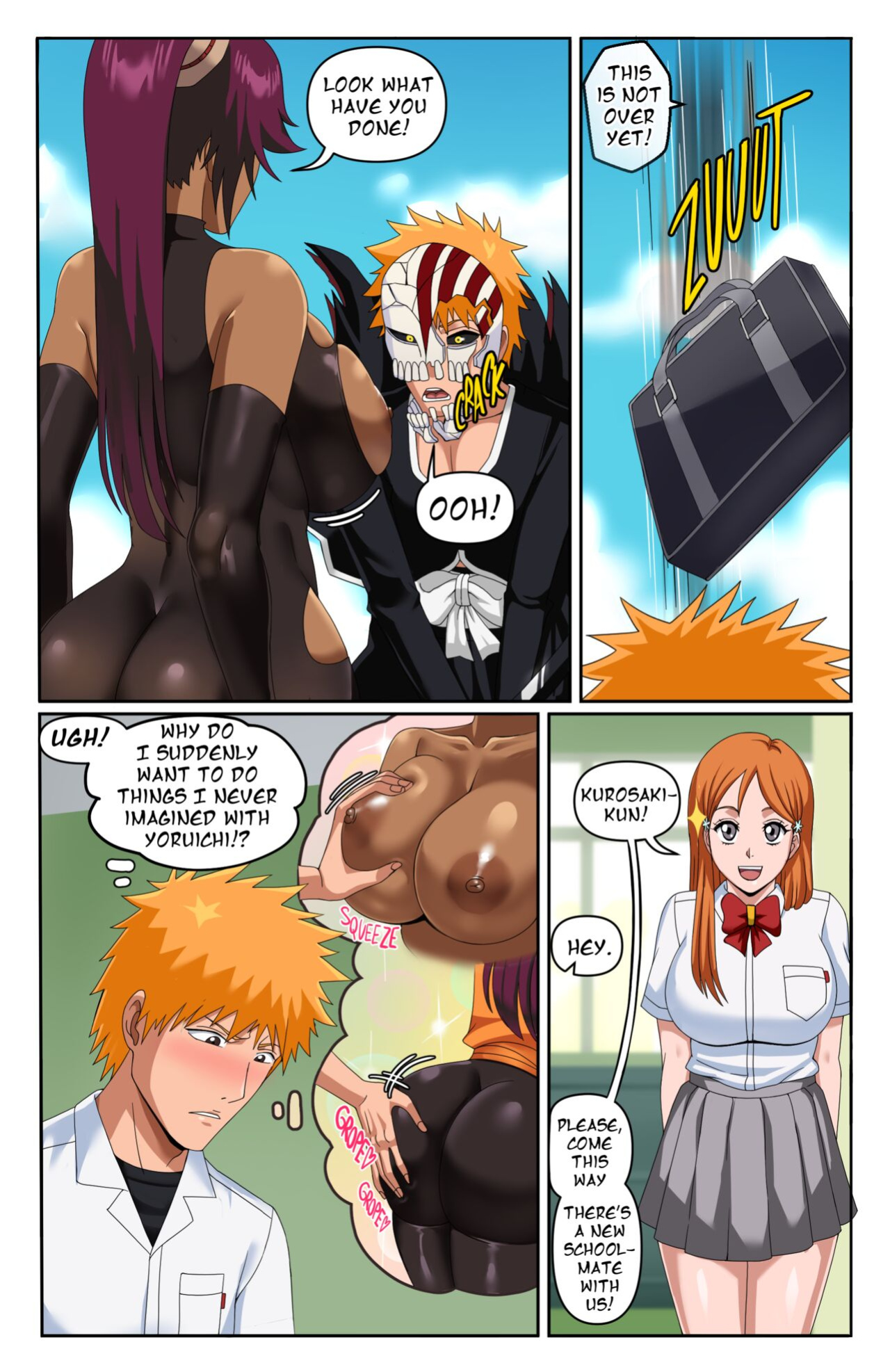 [Pink Pawg] Yoruichi Comic
