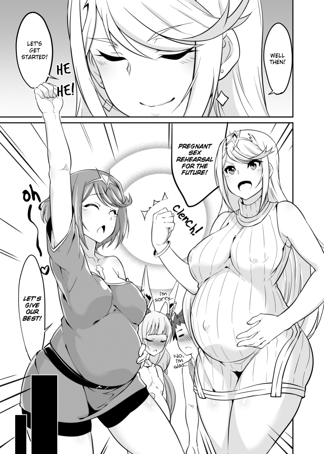[Shiroi Yami (k-you)] Family Project X (Xenoblade Chronicles 2) [Saki-Kotowari]