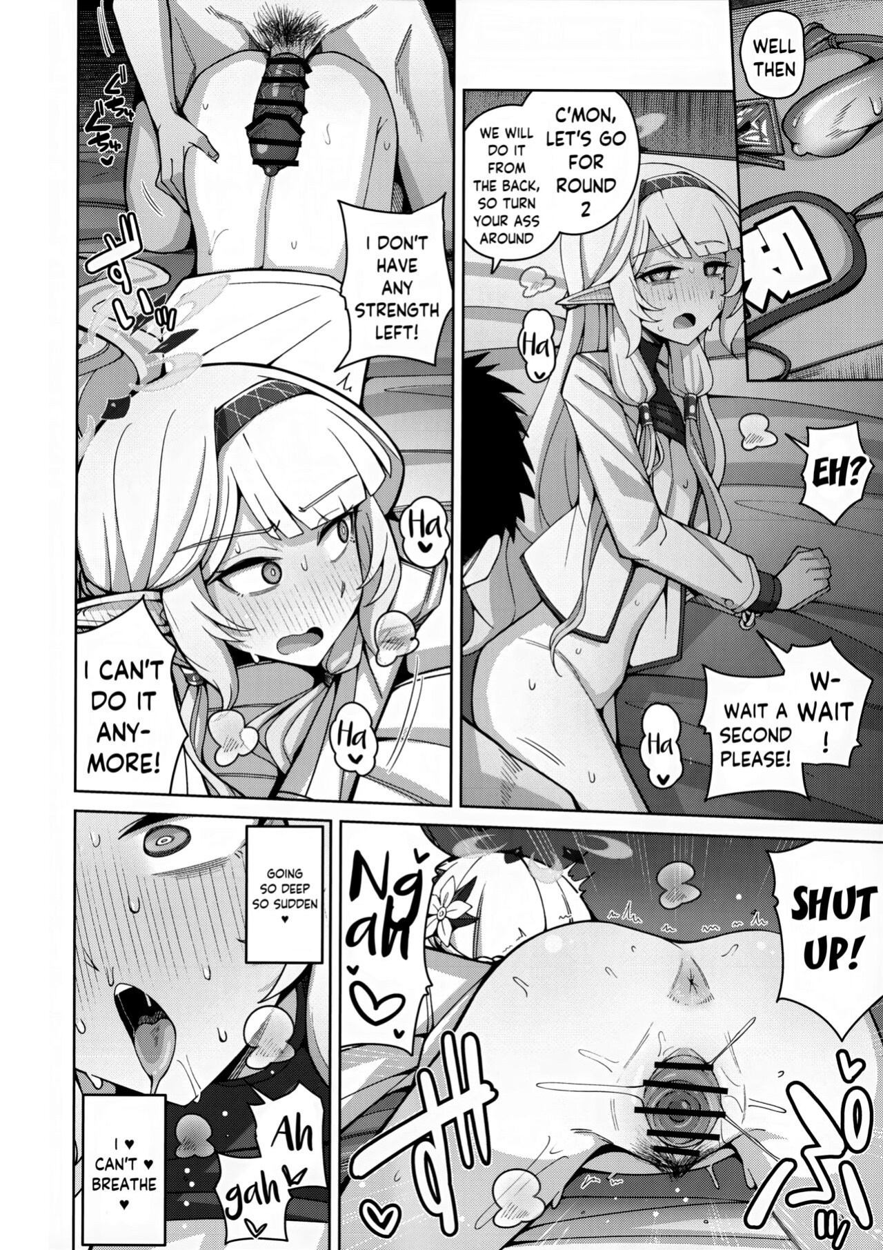 [Gaikotsu no Spare Rib (Kurohagane)] Zenchi, Arui wa Zen Oroka. | Omniscience, or perhaps inscience. (Blue Archive)