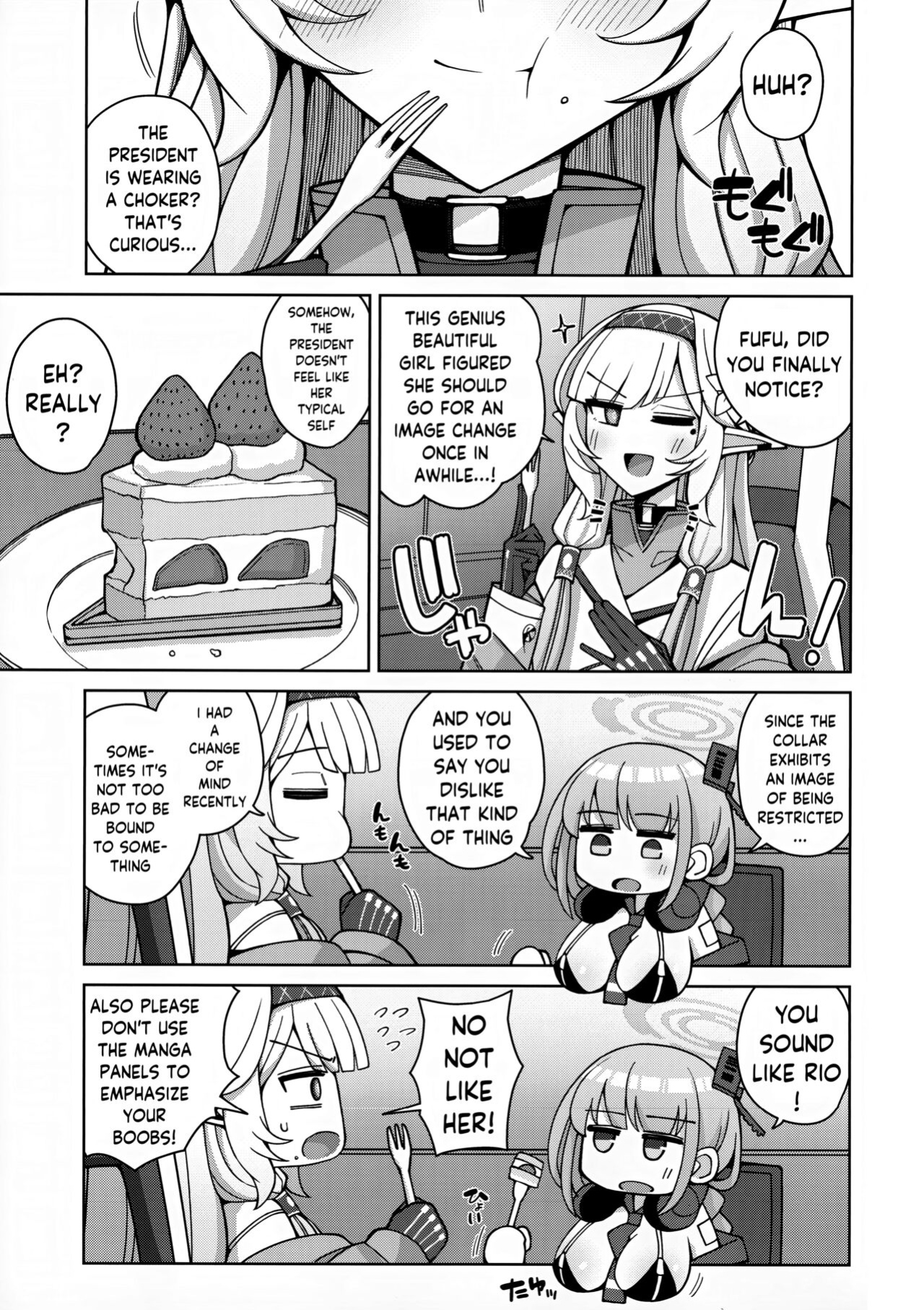 [Gaikotsu no Spare Rib (Kurohagane)] Zenchi, Arui wa Zen Oroka. | Omniscience, or perhaps inscience. (Blue Archive)