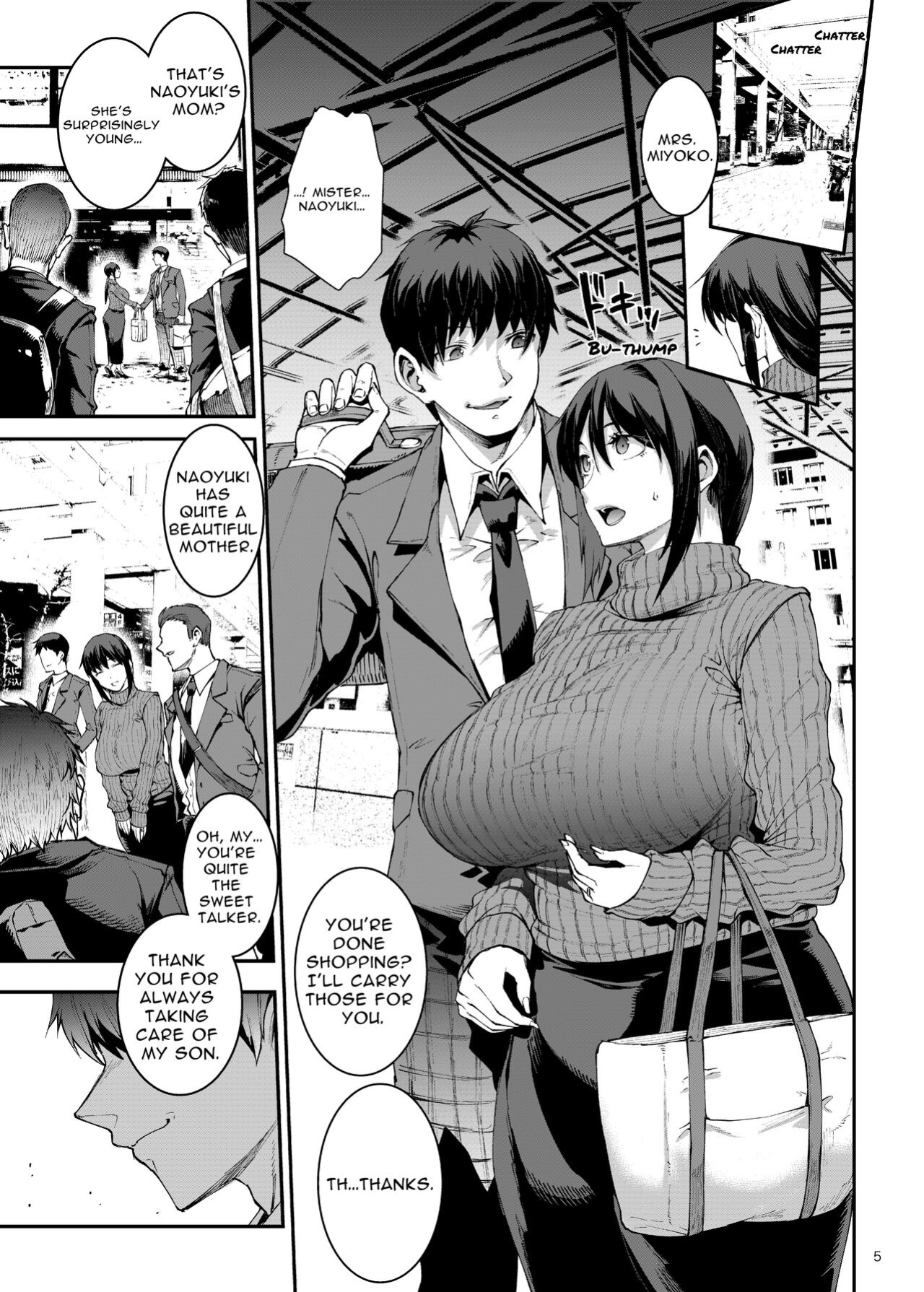 [ERECT TOUCH (Erect Sawaru)] Hitodzuma Miyoko ~Inyoku no Yuugure~ | Married Woman Miyoko ~Evening of Lust~ [DatteBOING]