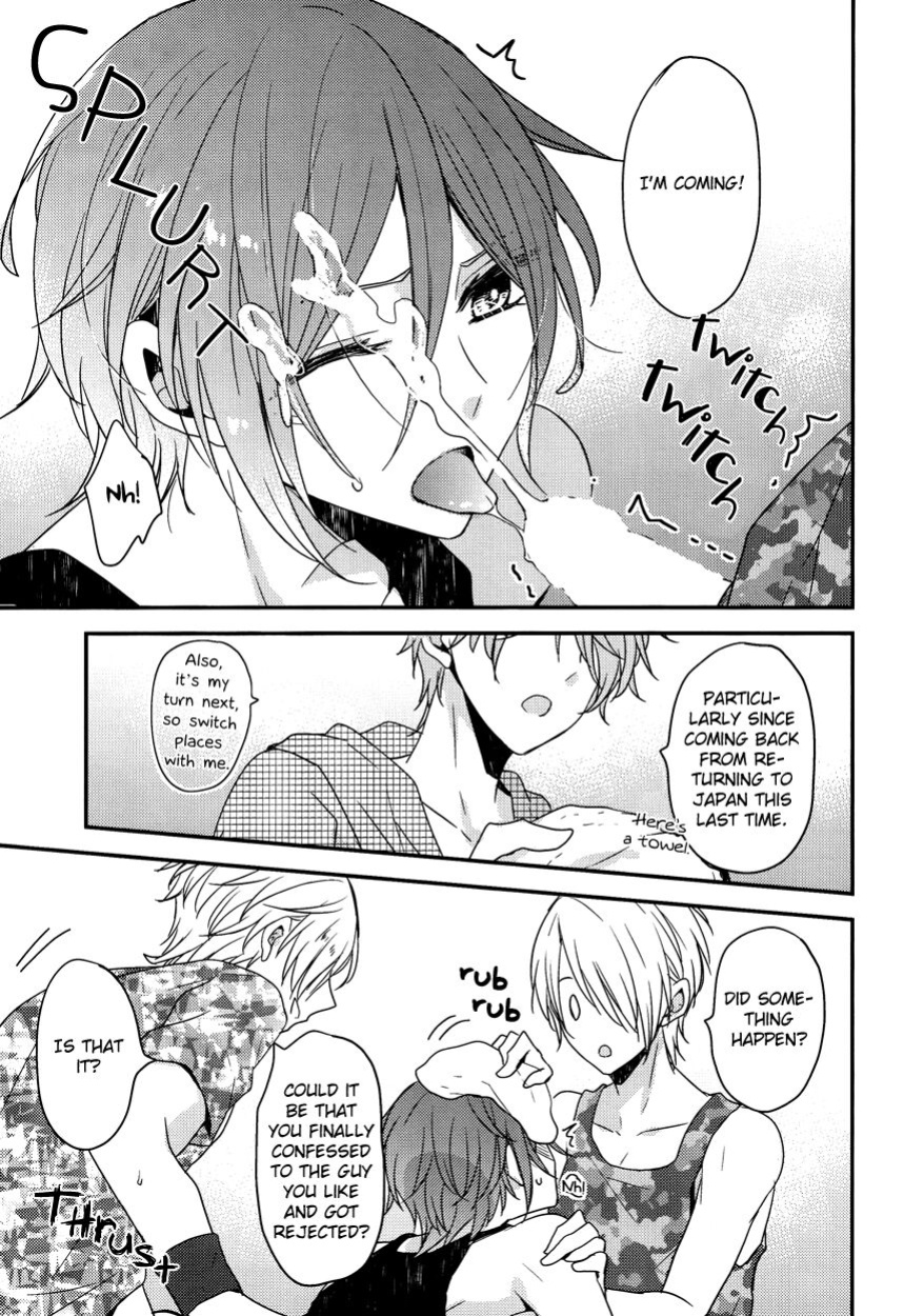(Renai Jiyuugata! entry3) [Dolce Einsatz (Tomoe Kiko)] SUMMER SNOW SHOWER (Free!) [Ikemen Scans & Silver Lining]