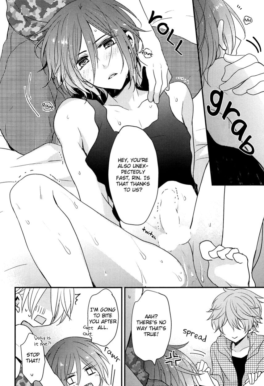 (Renai Jiyuugata! entry3) [Dolce Einsatz (Tomoe Kiko)] SUMMER SNOW SHOWER (Free!) [Ikemen Scans & Silver Lining]