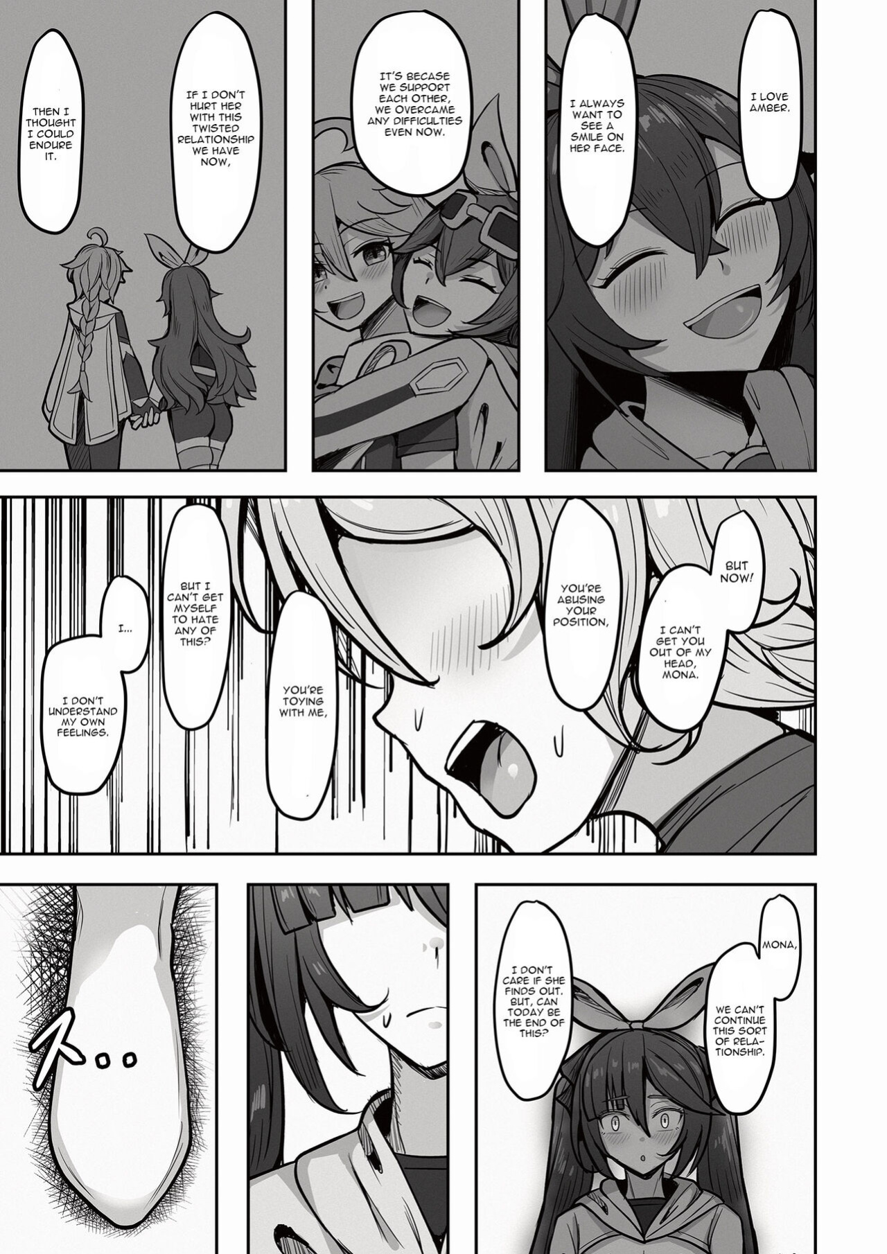 [Mumei Kibou (Nantoka)] Boku, Hontou wa Mona no Koto ga Suki nanda (Genshin Impact)