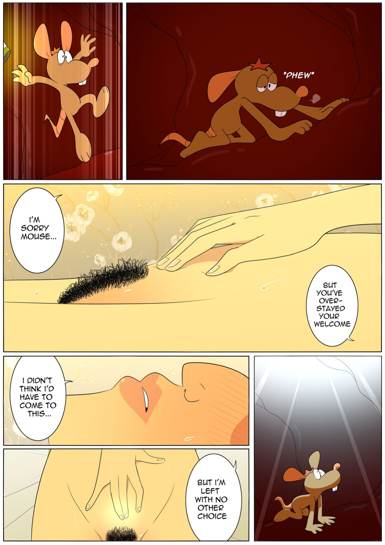 Dangerking11 Mouse and Giantess Continued