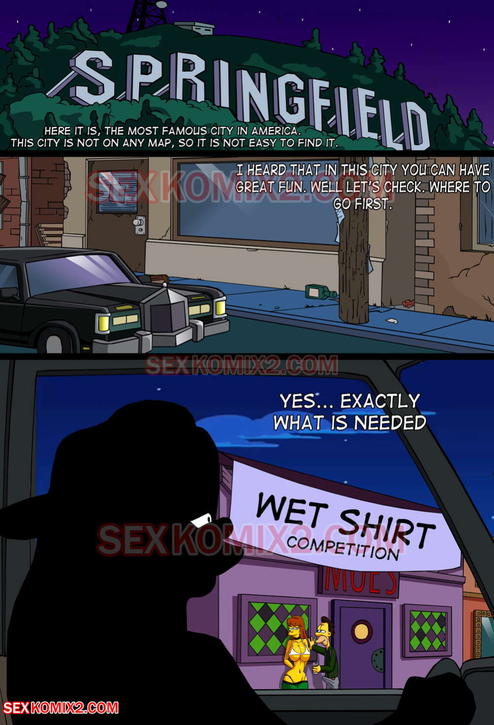 Adventures of Anastasia - Meet me Springfield (The Simpsons) [SexKomix]