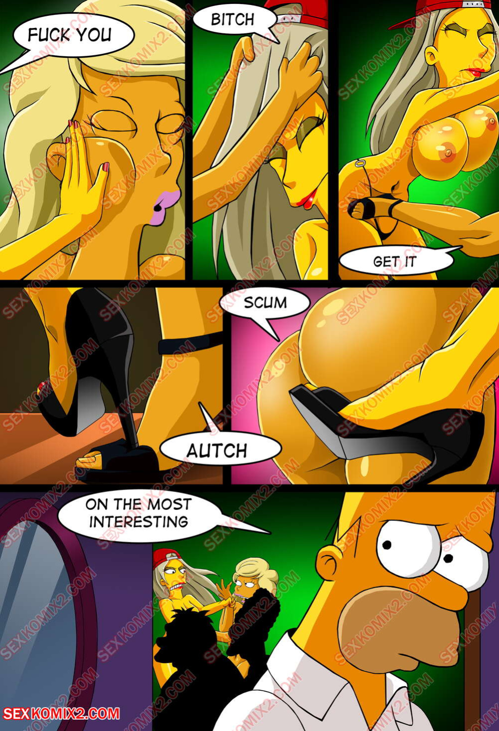 Adventures of Anastasia - Meet me Springfield (The Simpsons) [SexKomix]
