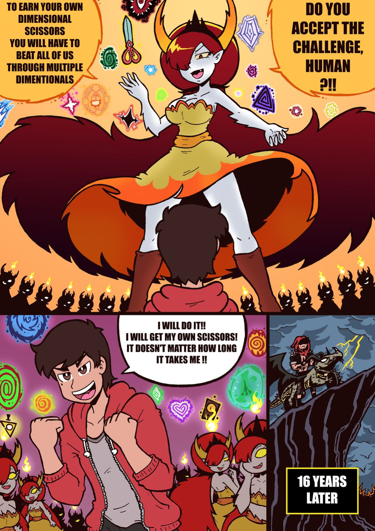 (Malandra Parodias)(Star Vs the Forces of Evil)Marco Harem Neverzone World (complete)