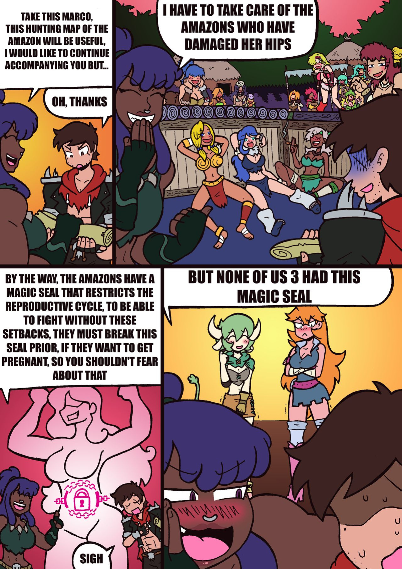 (Malandra Parodias)(Star Vs the Forces of Evil)Marco Harem Neverzone World (complete)