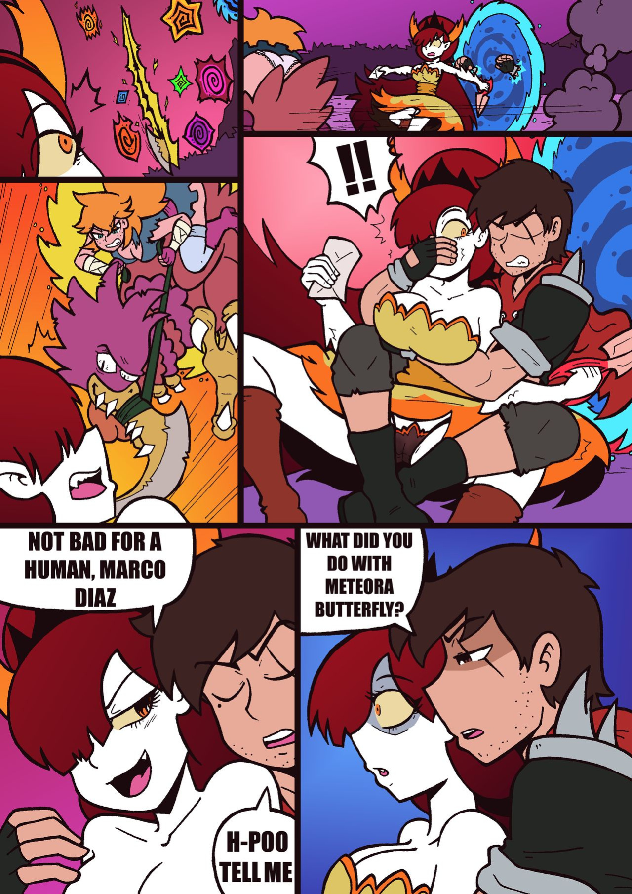 (Malandra Parodias)(Star Vs the Forces of Evil)Marco Harem Neverzone World (complete)