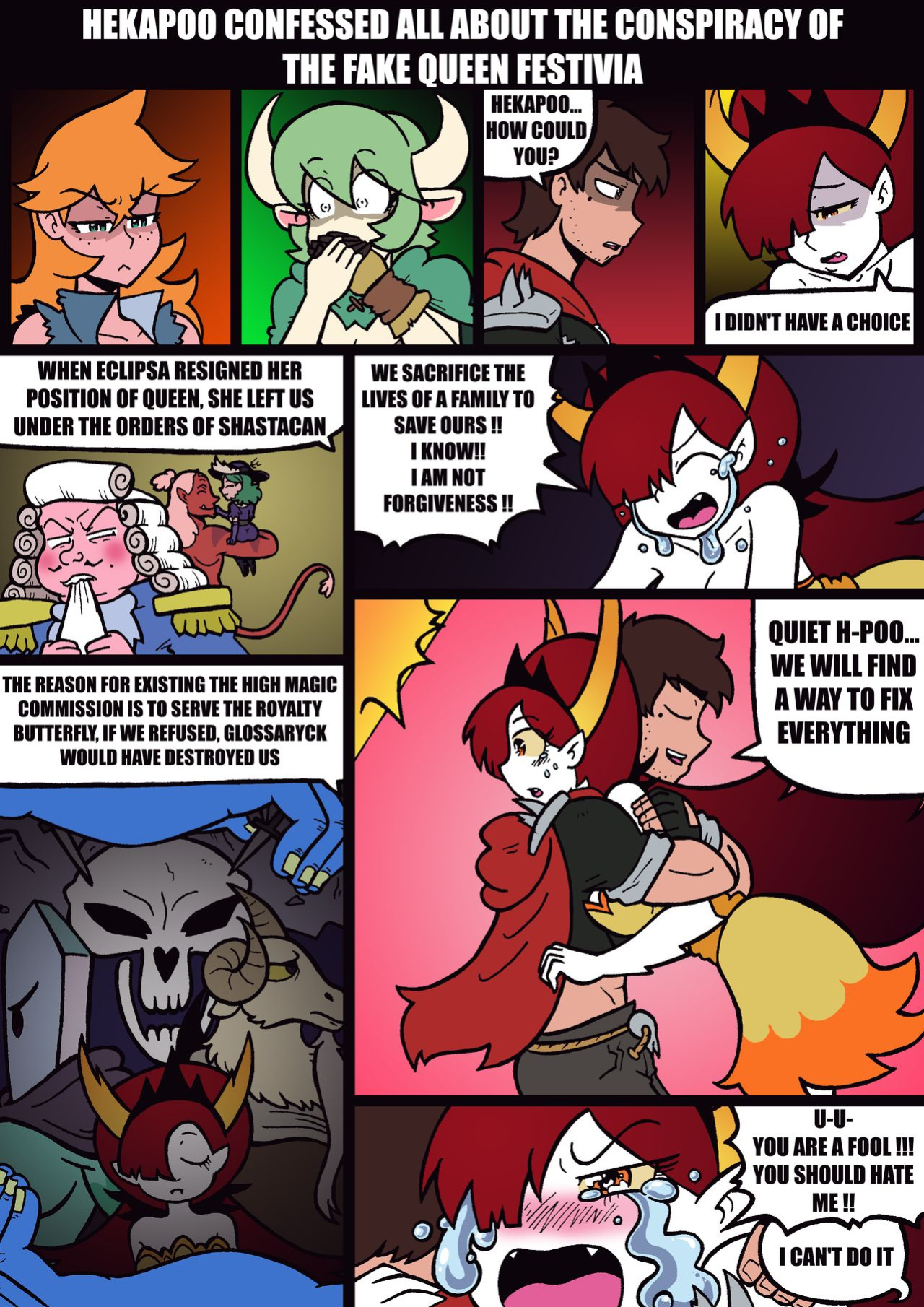 (Malandra Parodias)(Star Vs the Forces of Evil)Marco Harem Neverzone World (complete)