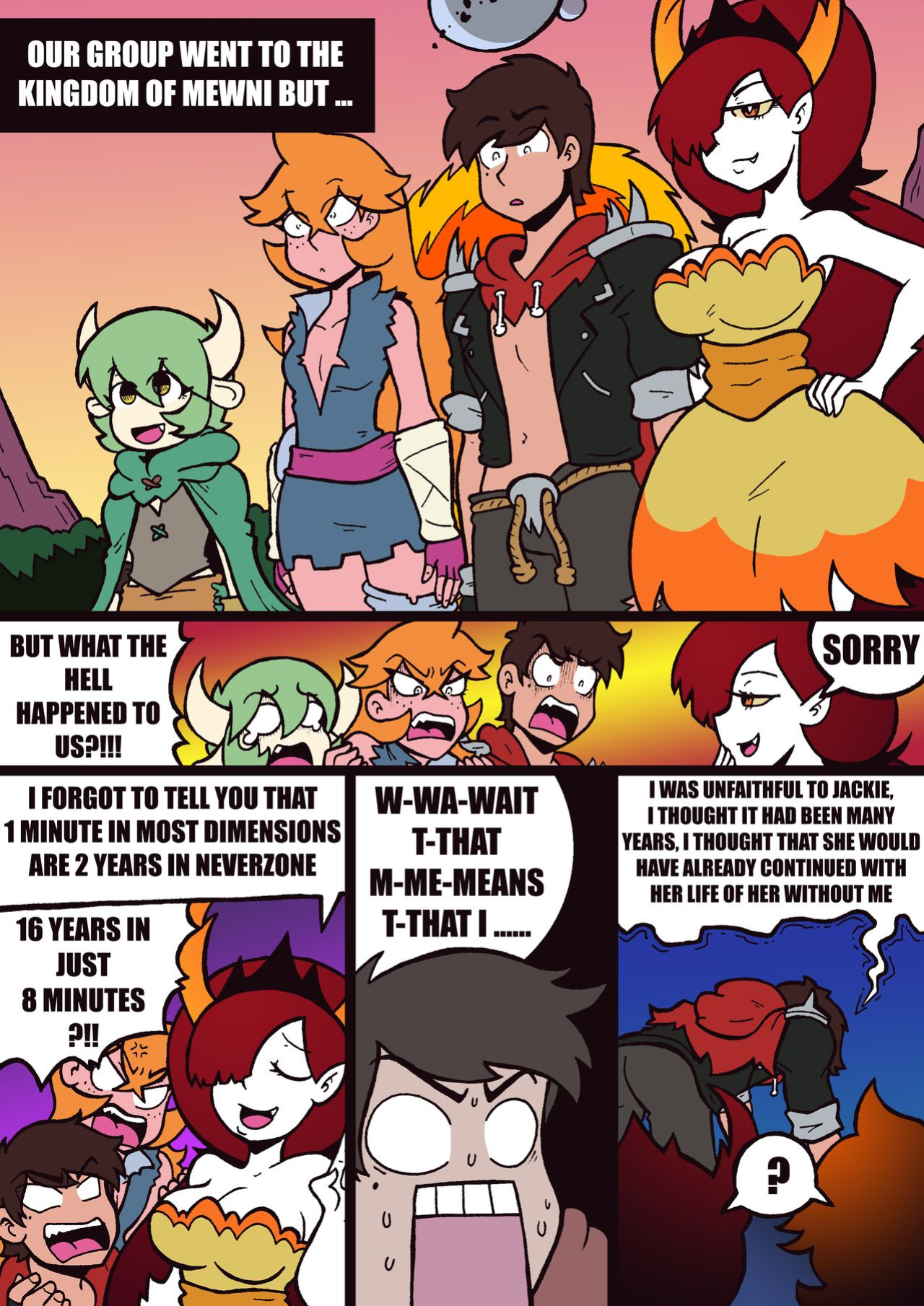 (Malandra Parodias)(Star Vs the Forces of Evil)Marco Harem Neverzone World (complete)