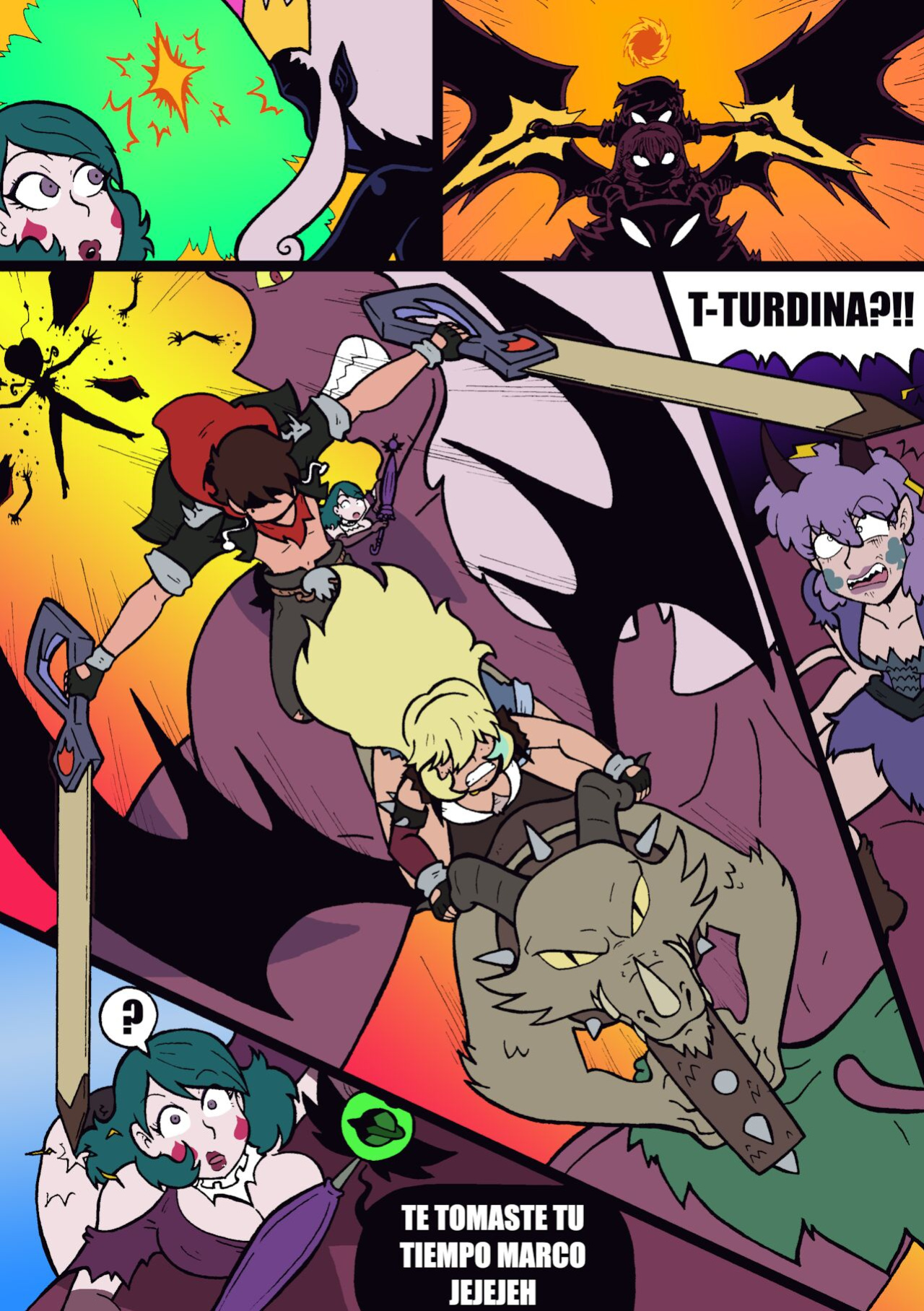 (Malandra Parodias)(Star Vs the Forces of Evil)Marco Harem Neverzone World (complete)