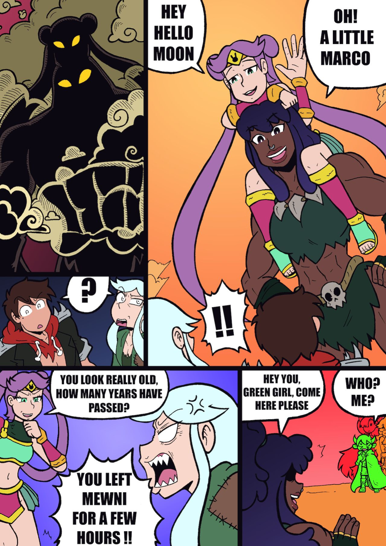 (Malandra Parodias)(Star Vs the Forces of Evil)Marco Harem Neverzone World (complete)