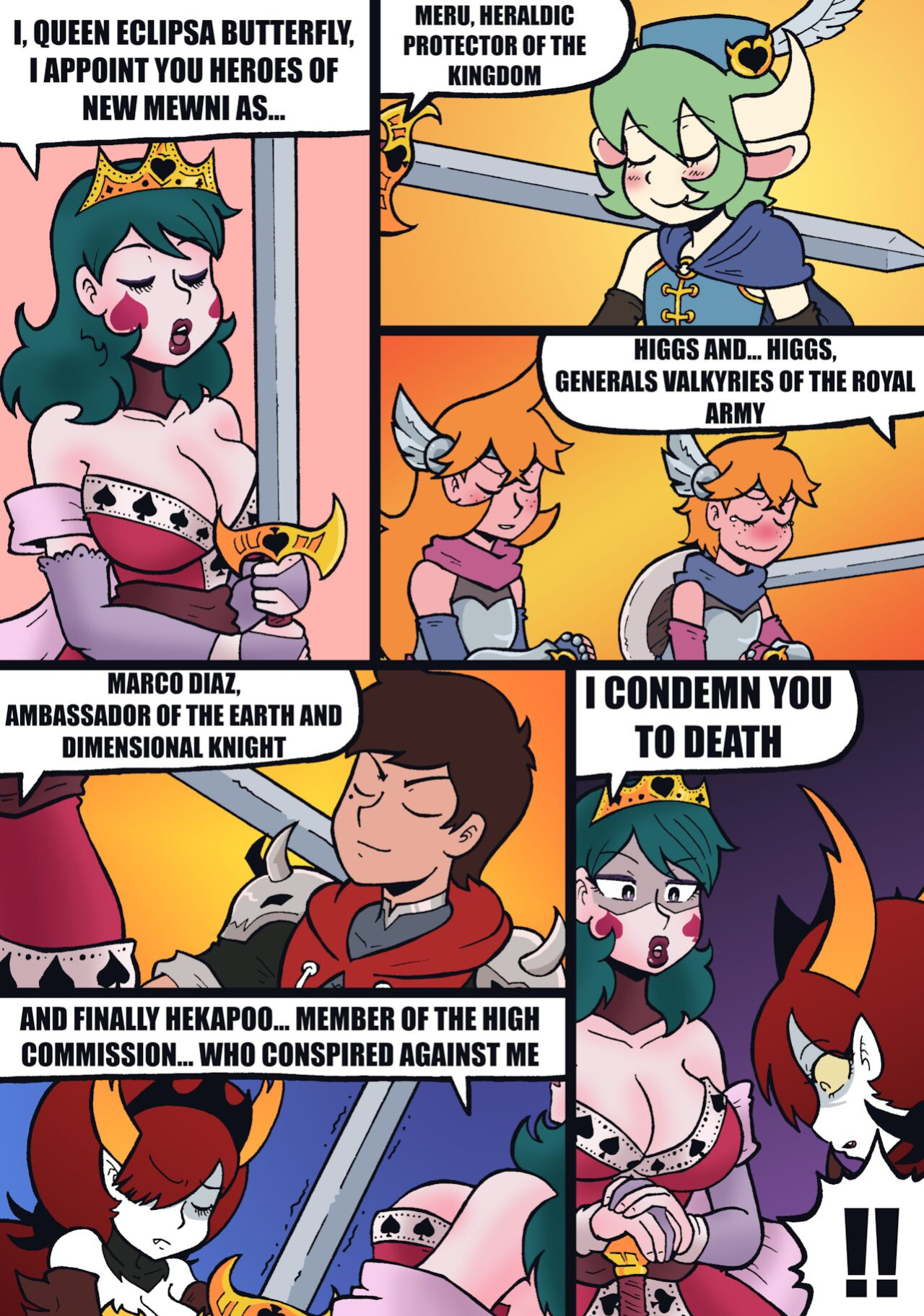 (Malandra Parodias)(Star Vs the Forces of Evil)Marco Harem Neverzone World (complete)