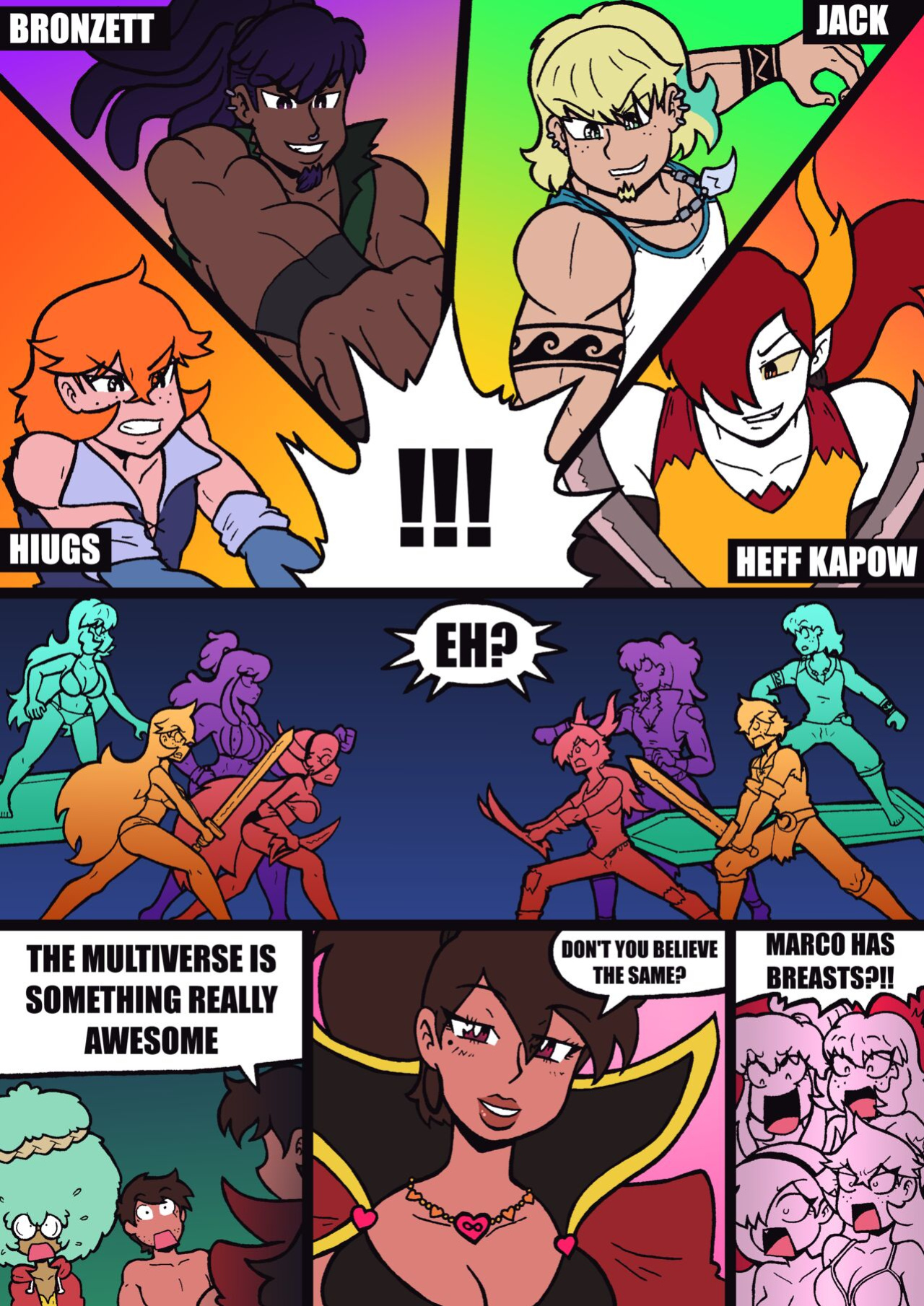 (Malandra Parodias)(Star Vs the Forces of Evil)Marco Harem Neverzone World (complete)