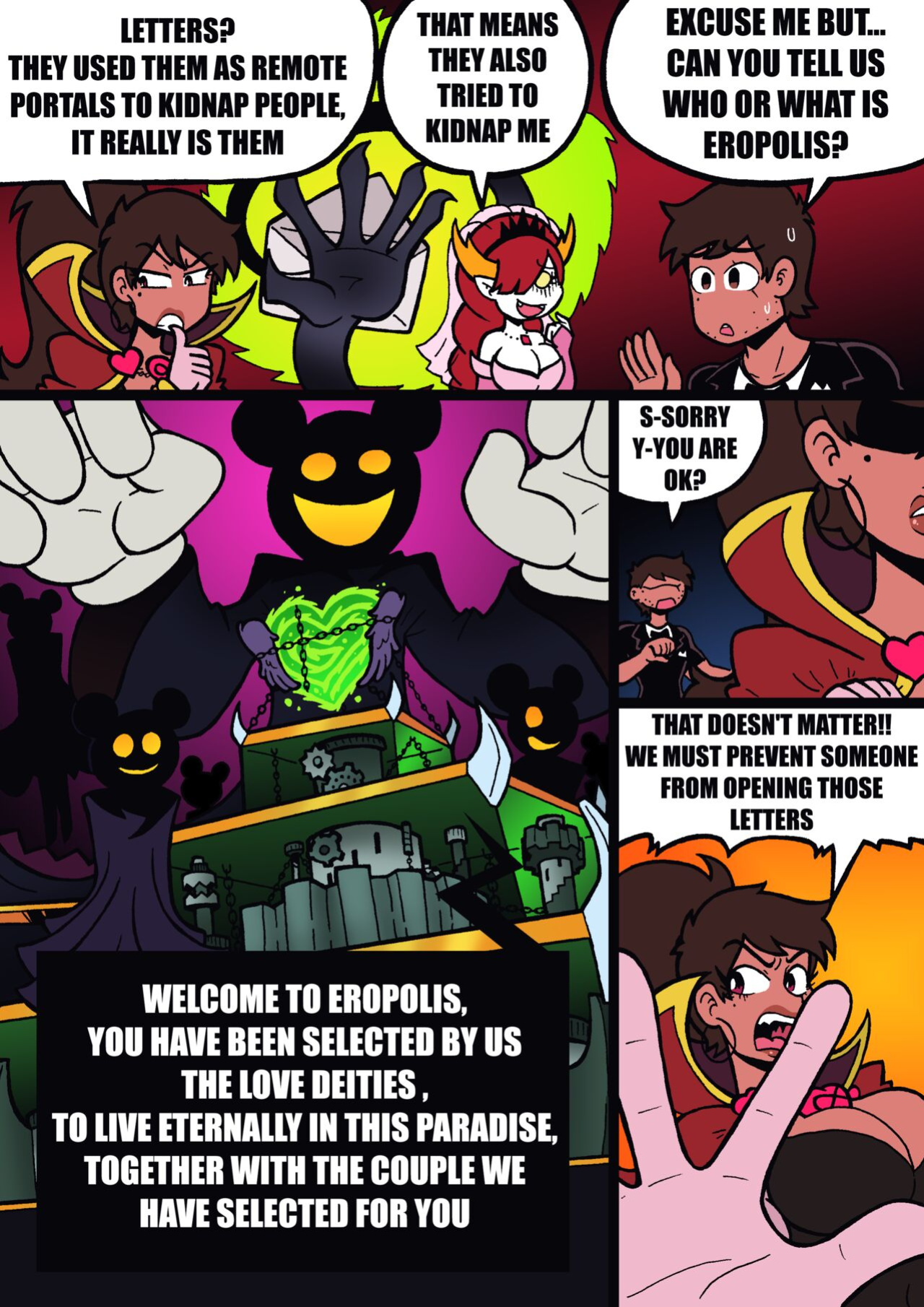 (Malandra Parodias)(Star Vs the Forces of Evil)Marco Harem Neverzone World (complete)