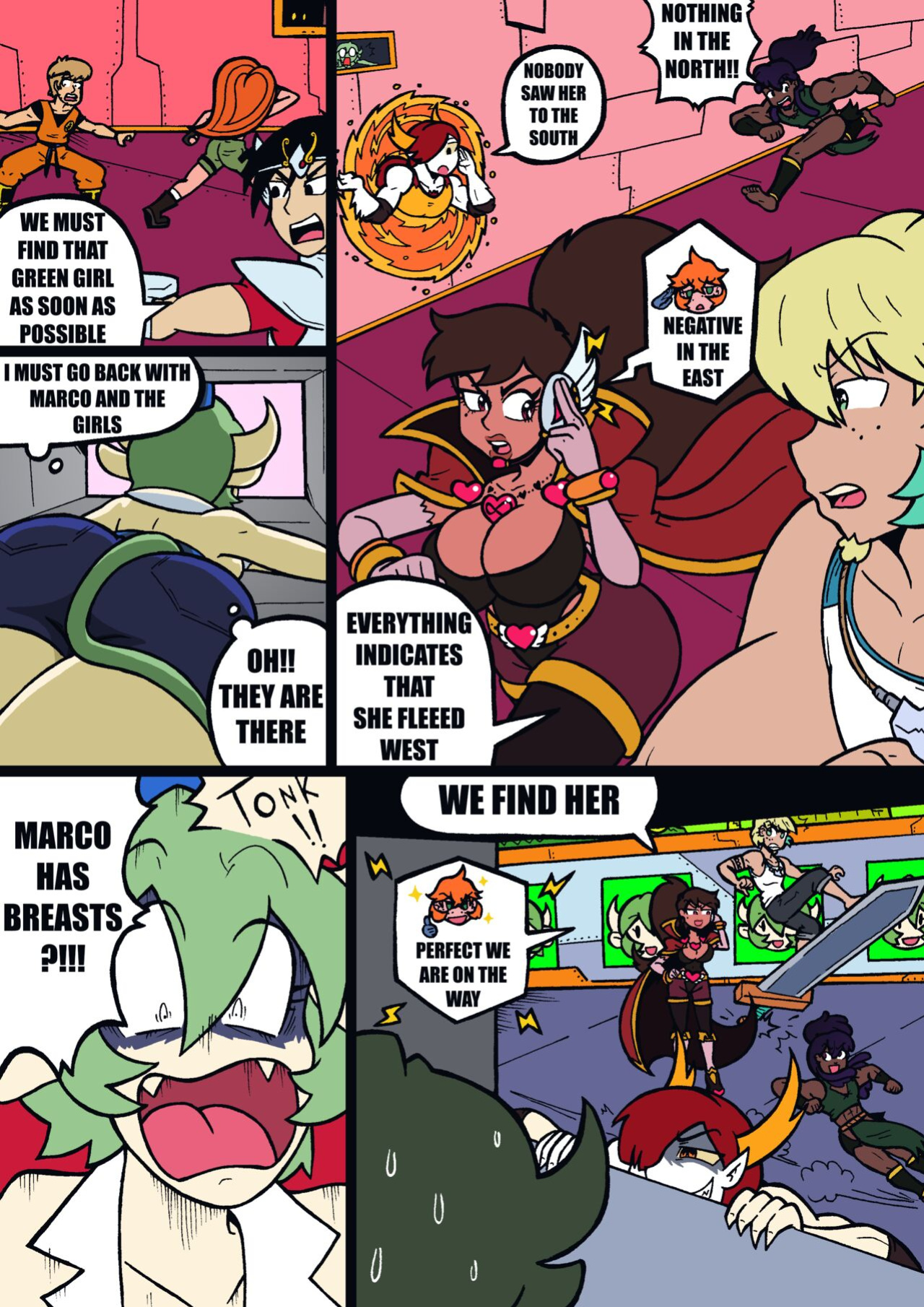 (Malandra Parodias)(Star Vs the Forces of Evil)Marco Harem Neverzone World (complete)