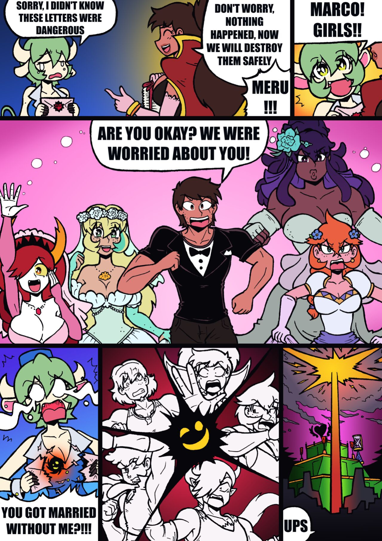 (Malandra Parodias)(Star Vs the Forces of Evil)Marco Harem Neverzone World (complete)