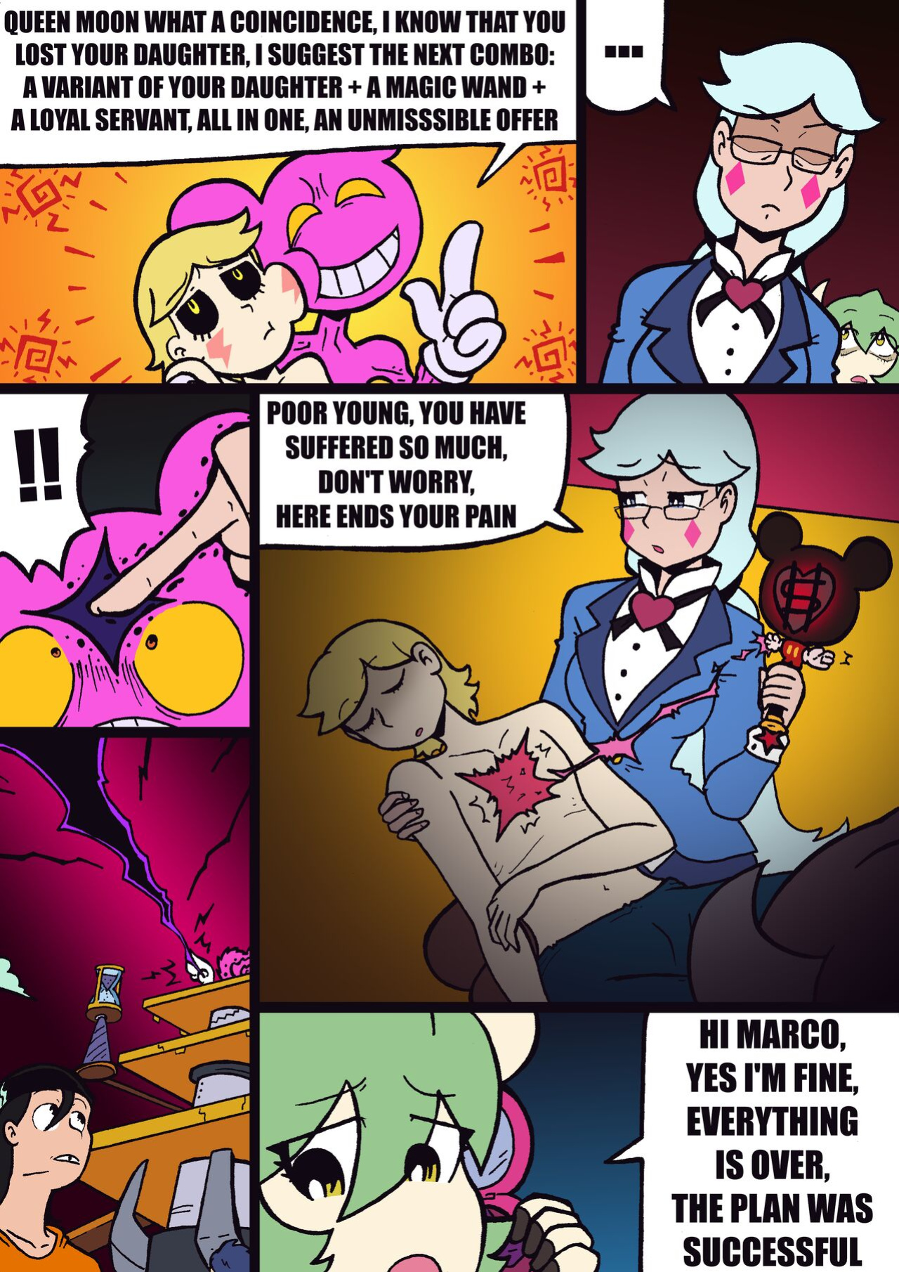 (Malandra Parodias)(Star Vs the Forces of Evil)Marco Harem Neverzone World (complete)