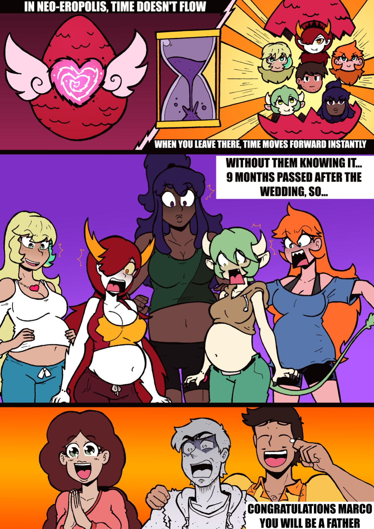 (Malandra Parodias)(Star Vs the Forces of Evil)Marco Harem Neverzone World (complete)