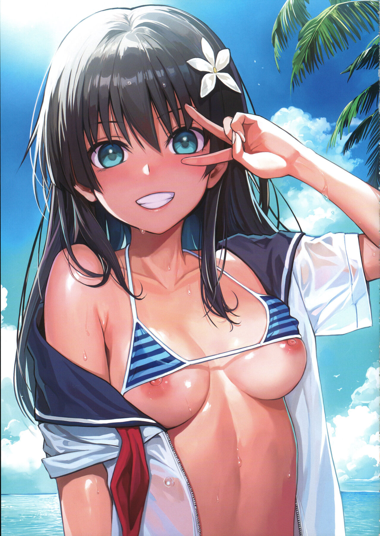 (C102) [40010 1-GO (Shimanto Shisakugata)] Saten-san, Image Video o Toru Natsu | Saten-san; Video in Summer (Toaru Kagaku no Railgun)