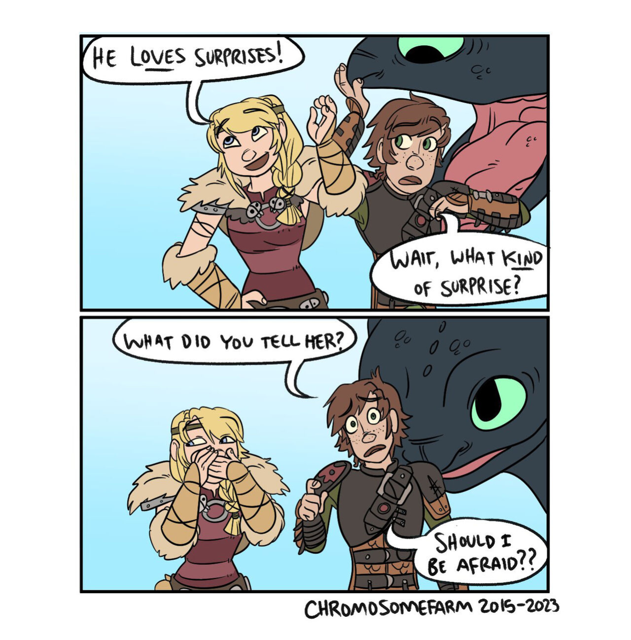 [ChromosomeFarm] Honey and the Hatchet (HTTYD)
