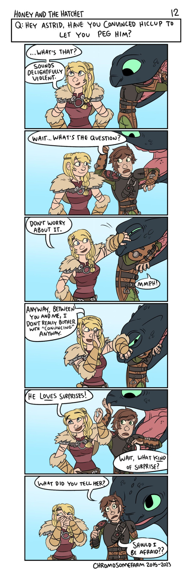 [ChromosomeFarm] Honey and the Hatchet (HTTYD)