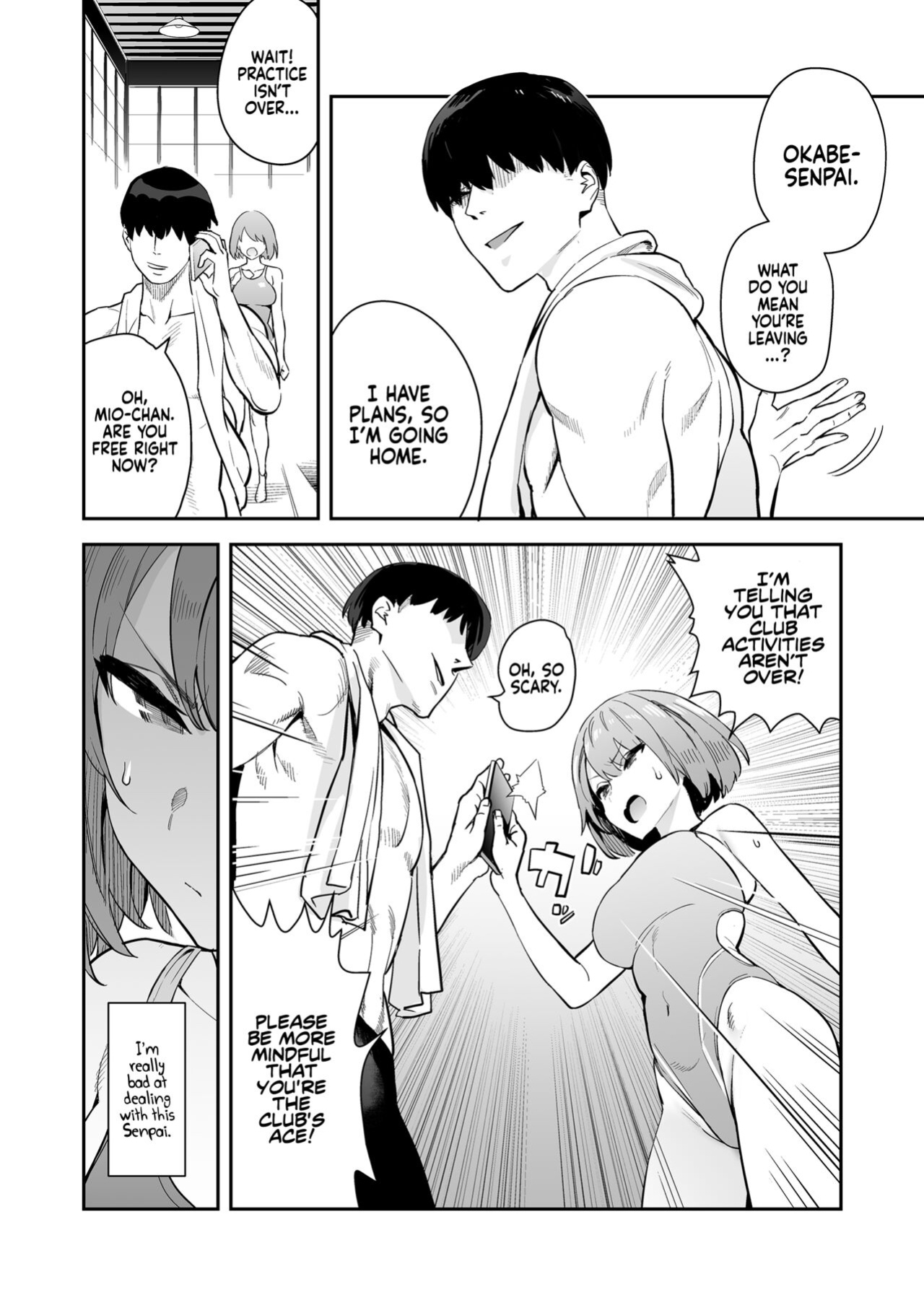[Enokido] Kimajime Kyouei Joshi, Sei ni Oboreru | A Serious Girl Wearing a Competition Swimsuit Drowning in Sex [Coffedrug]