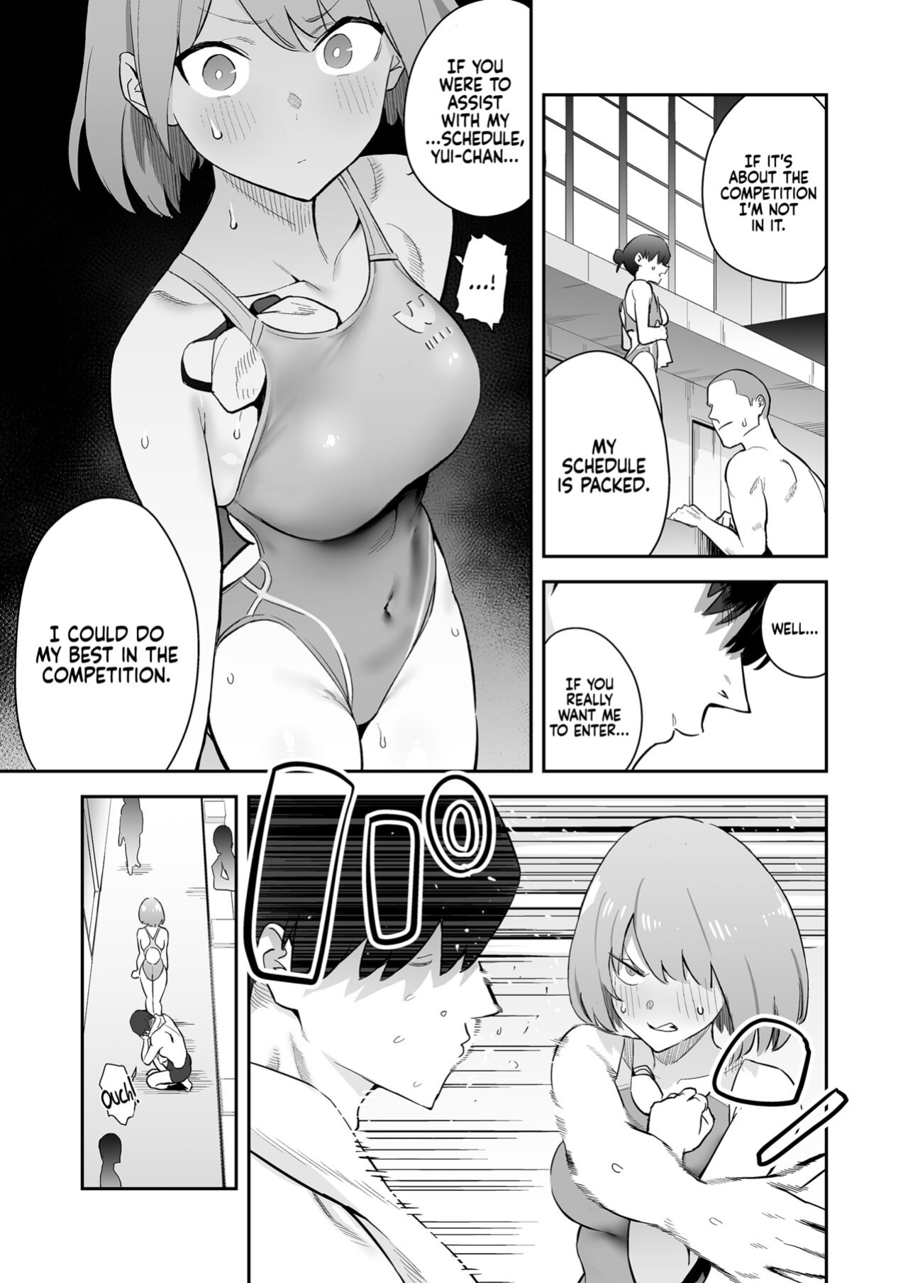 [Enokido] Kimajime Kyouei Joshi, Sei ni Oboreru | A Serious Girl Wearing a Competition Swimsuit Drowning in Sex [Coffedrug]