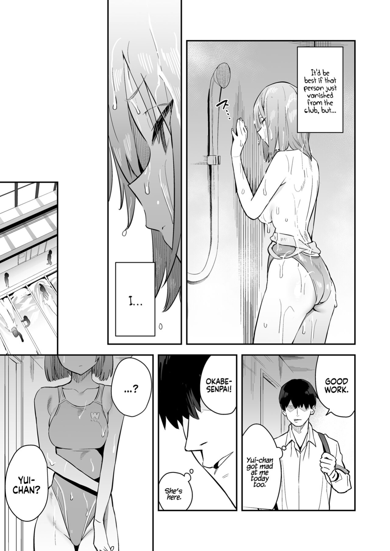 [Enokido] Kimajime Kyouei Joshi, Sei ni Oboreru | A Serious Girl Wearing a Competition Swimsuit Drowning in Sex [Coffedrug]