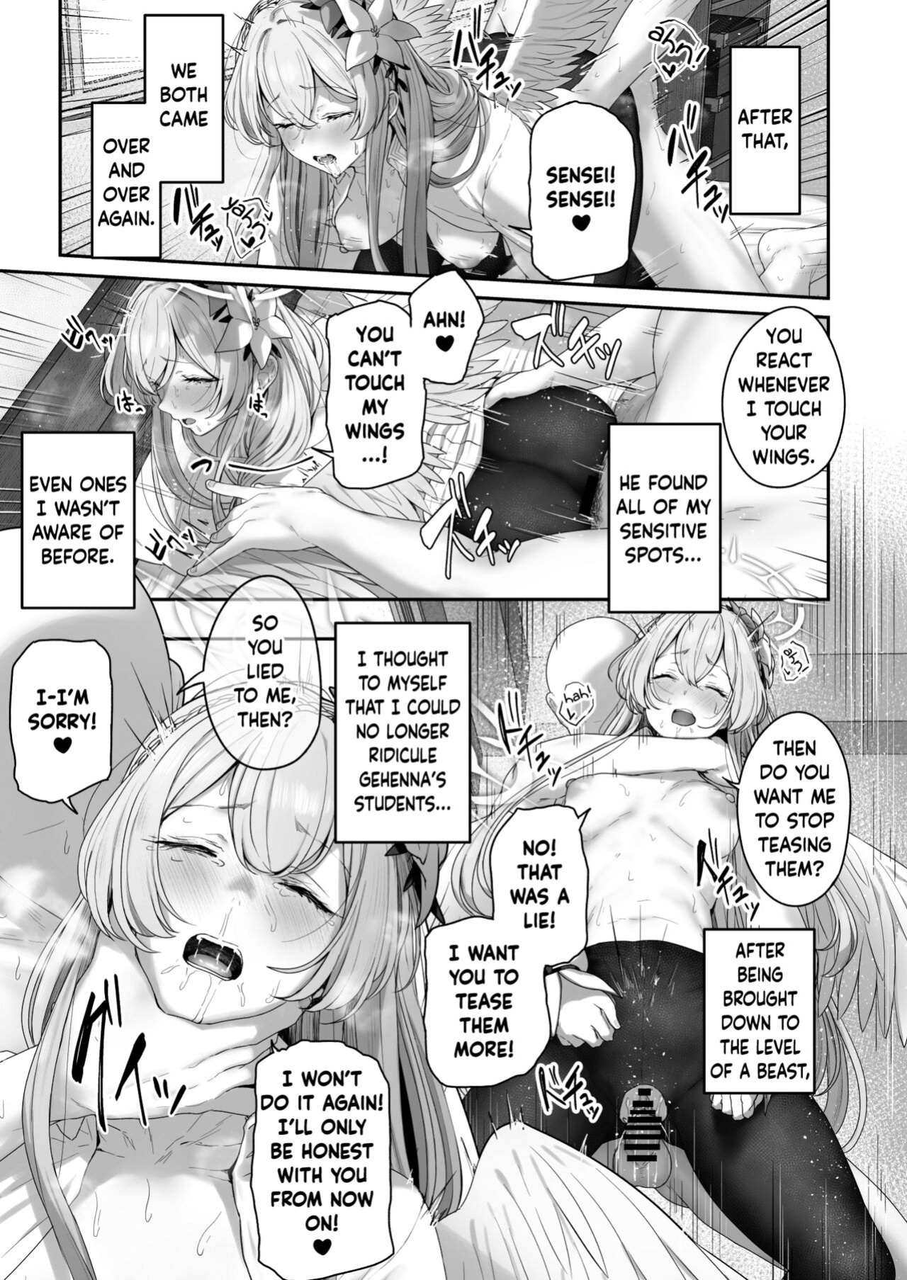 [Horumon Curry (Tobimura)] Watashitachi no Tea Party ga Sukebe na Hazu Arimasen! | Our Tea Party Host Can't Be A Pervert! (Blue Archive) [Douzo Lad Translations]