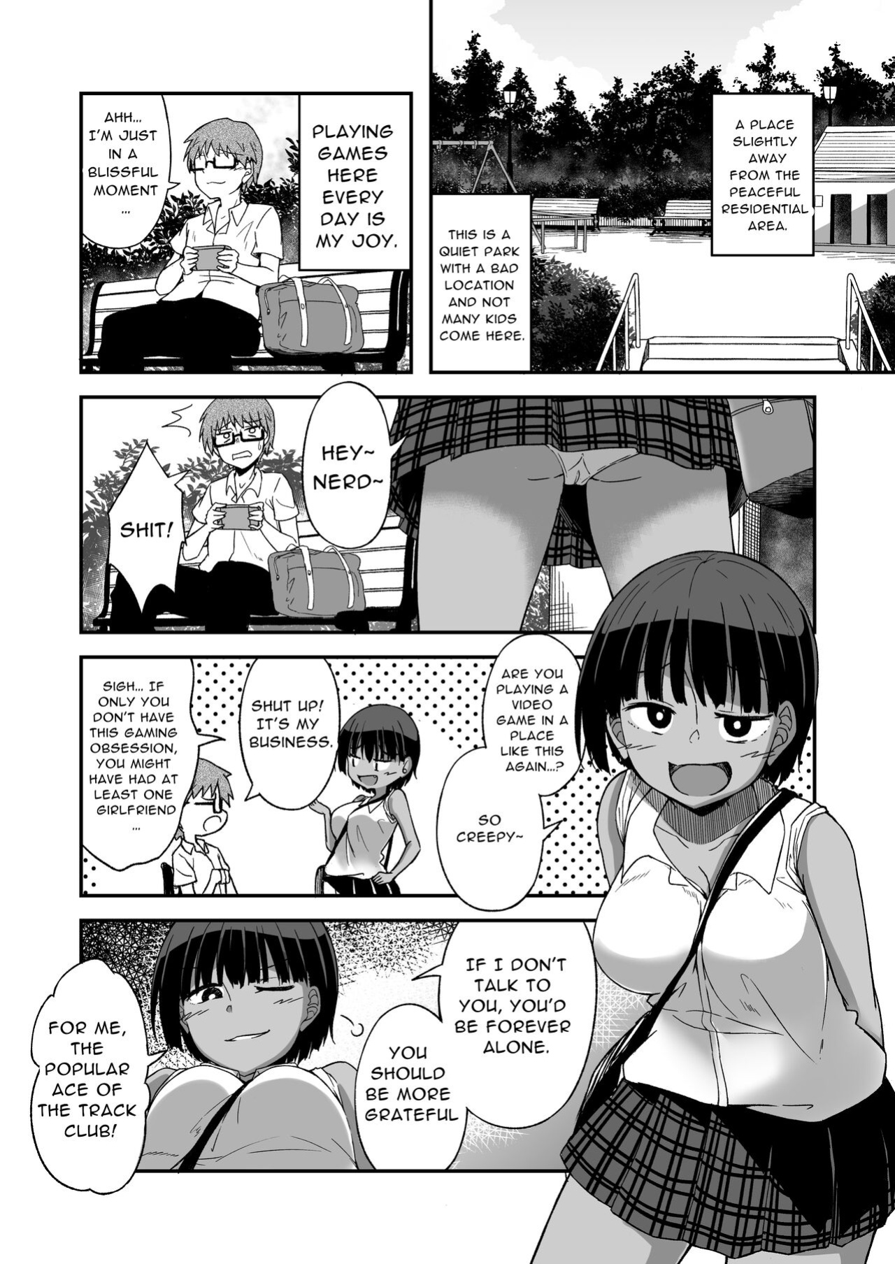 [Hanairo Momen (Dekigokoro)] Rikujoubu no Onna | The Track & Field Club Girl [Black Raven]